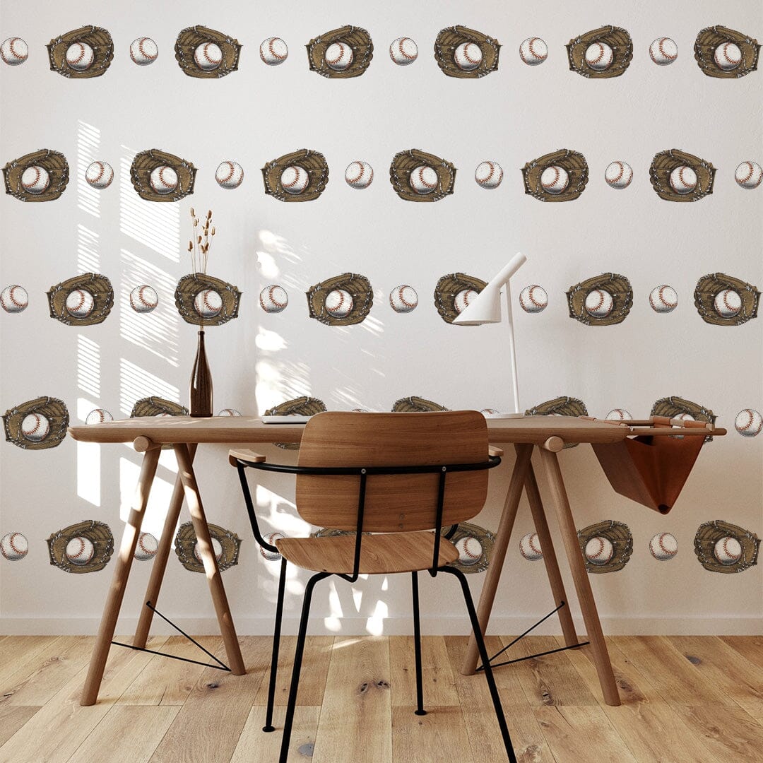 Vintage Baseball Wall Decals Decals Urbanwalls