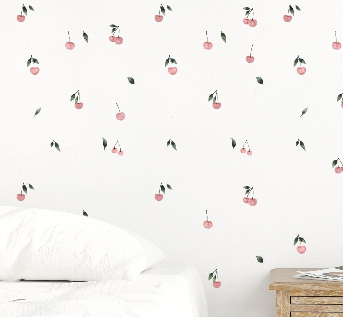 Watercolor Cherries Wall Decals Decals Urbanwalls