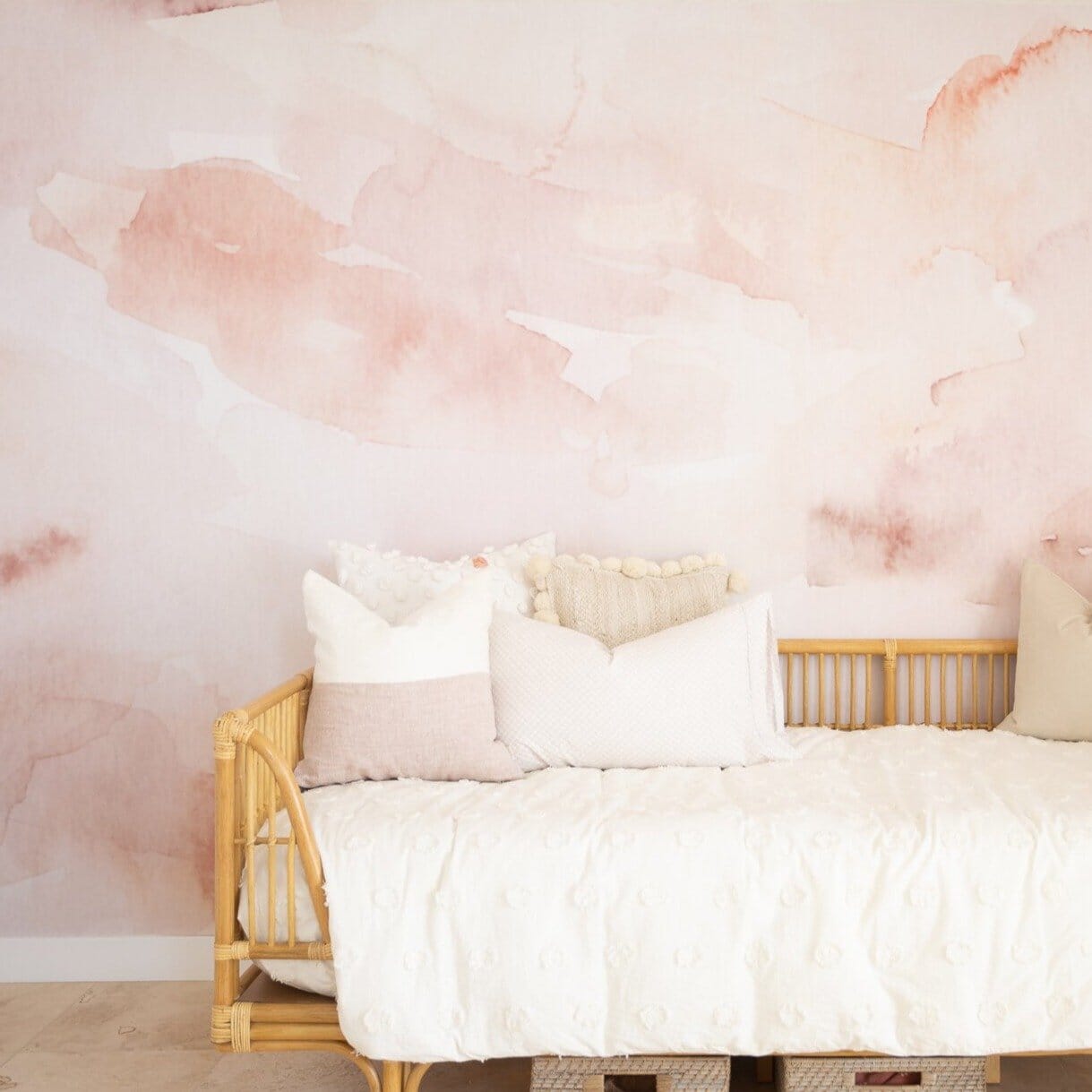 Watercolor Crystal Wall Mural Murals Urbanwalls