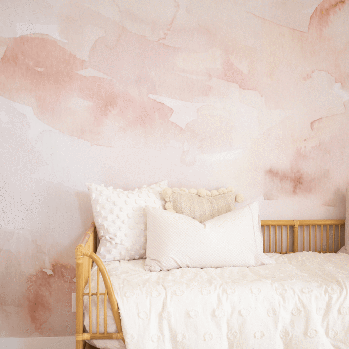 Watercolor Crystal Wall Mural Murals Urbanwalls