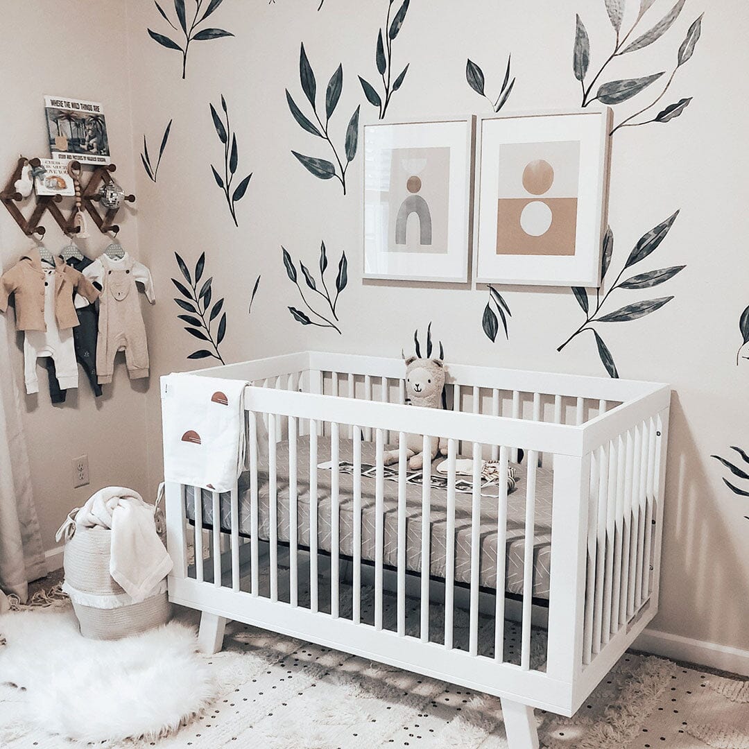 Watercolor Leaves Wall Decals Decals Urbanwalls