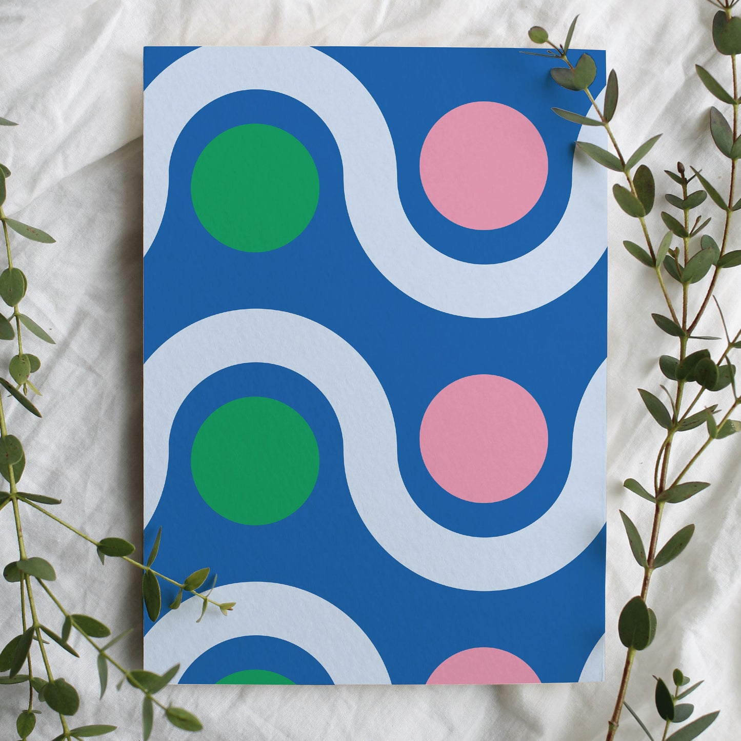 Wave Hello Wallpaper Wallpaper Sunny Circle Studio Standard Wall Sample Bright