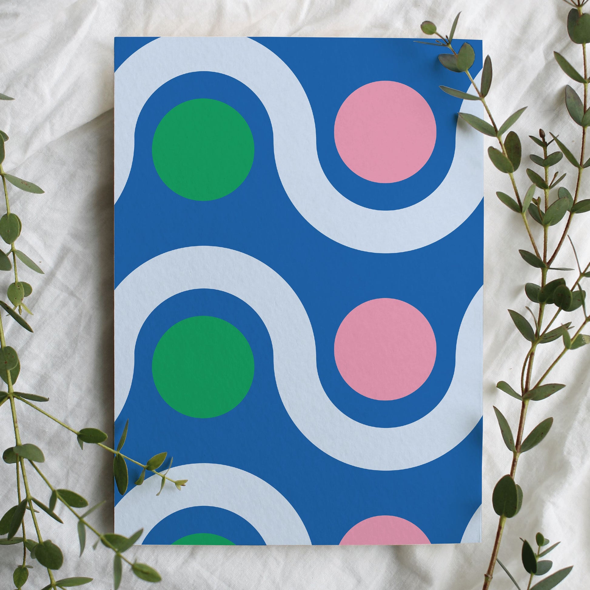 Wave Hello Wallpaper Wallpaper Sunny Circle Studio Standard Wall Sample Bright