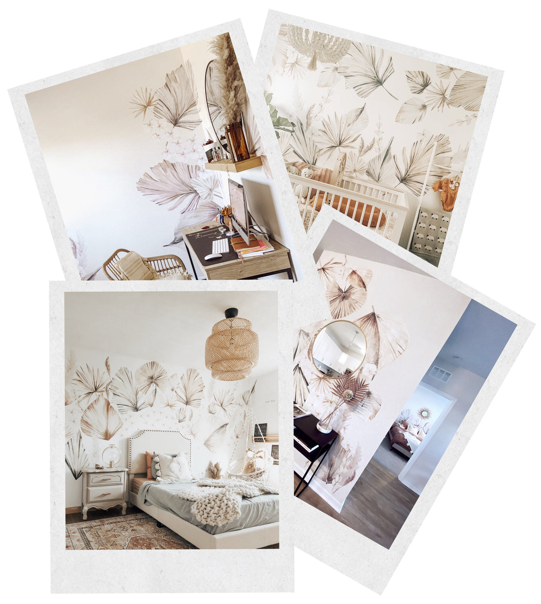 4 Ways to Style Bohemian Palm Wall Decals