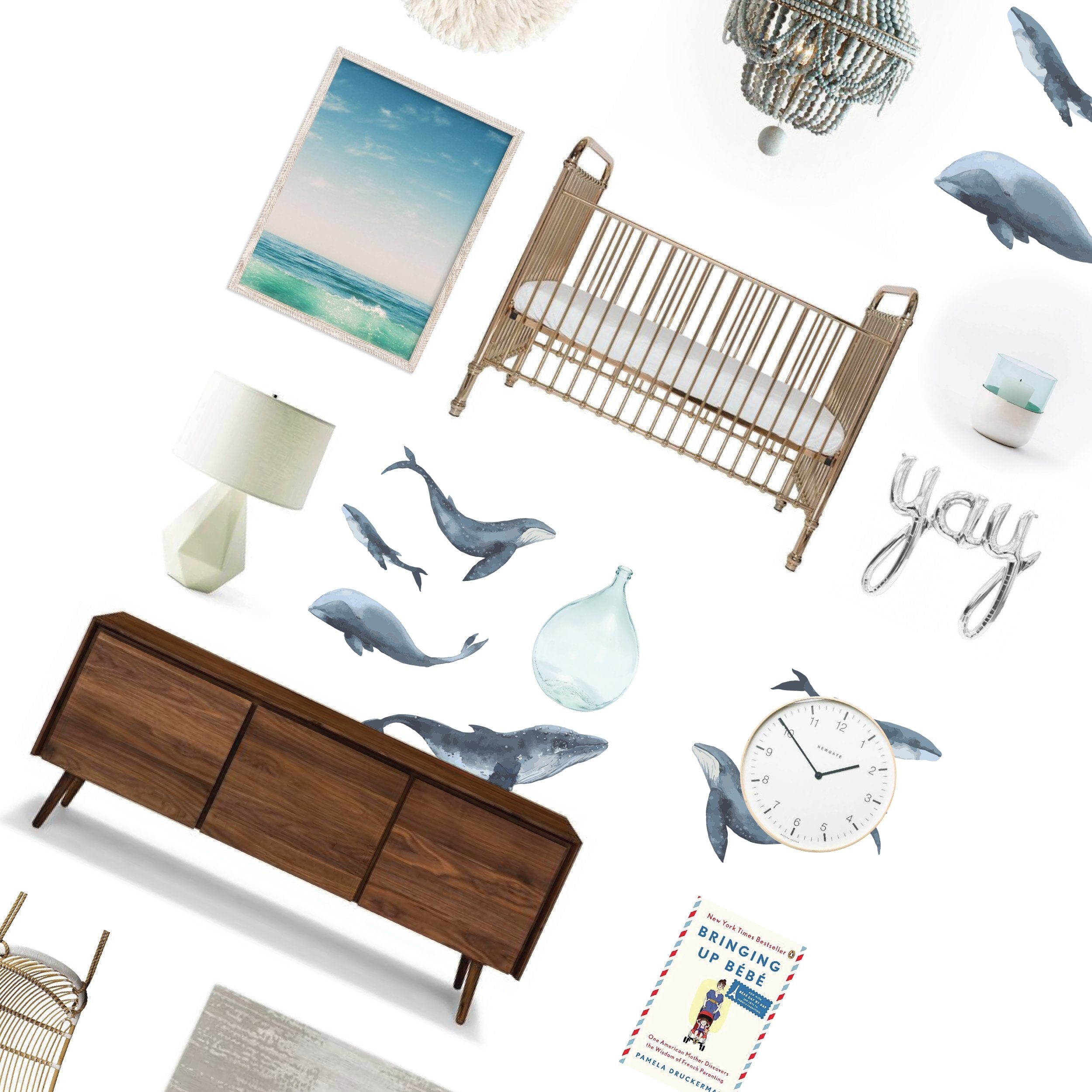 Decor Inspiration Board | Whales