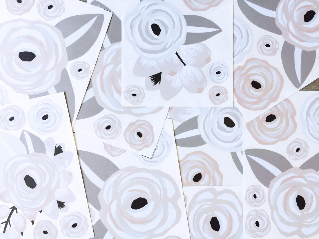 Graphic Flowers Target Style Boards!