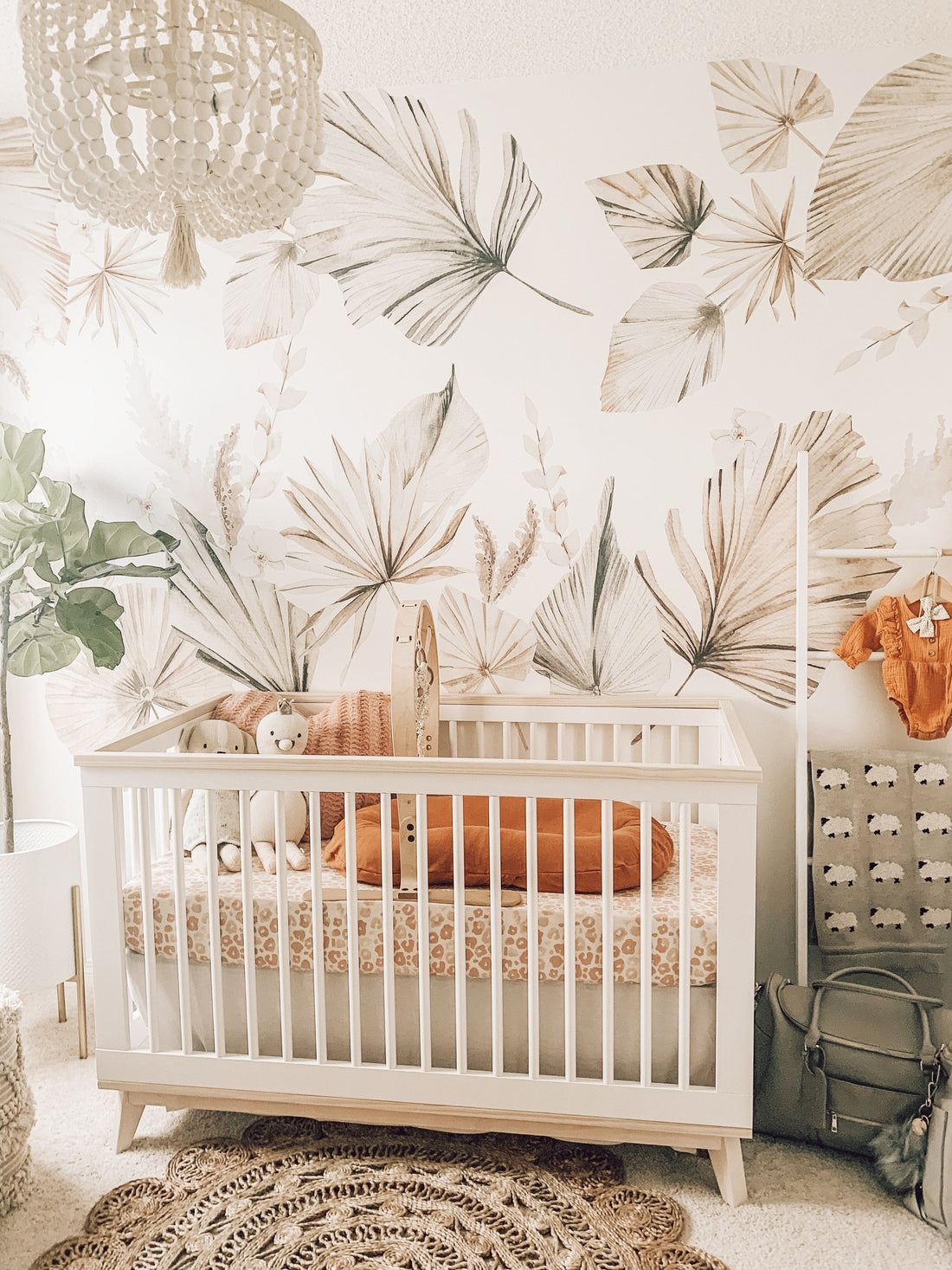 How To Create A Bohemian Nursery Accent Wall With Wall Decals