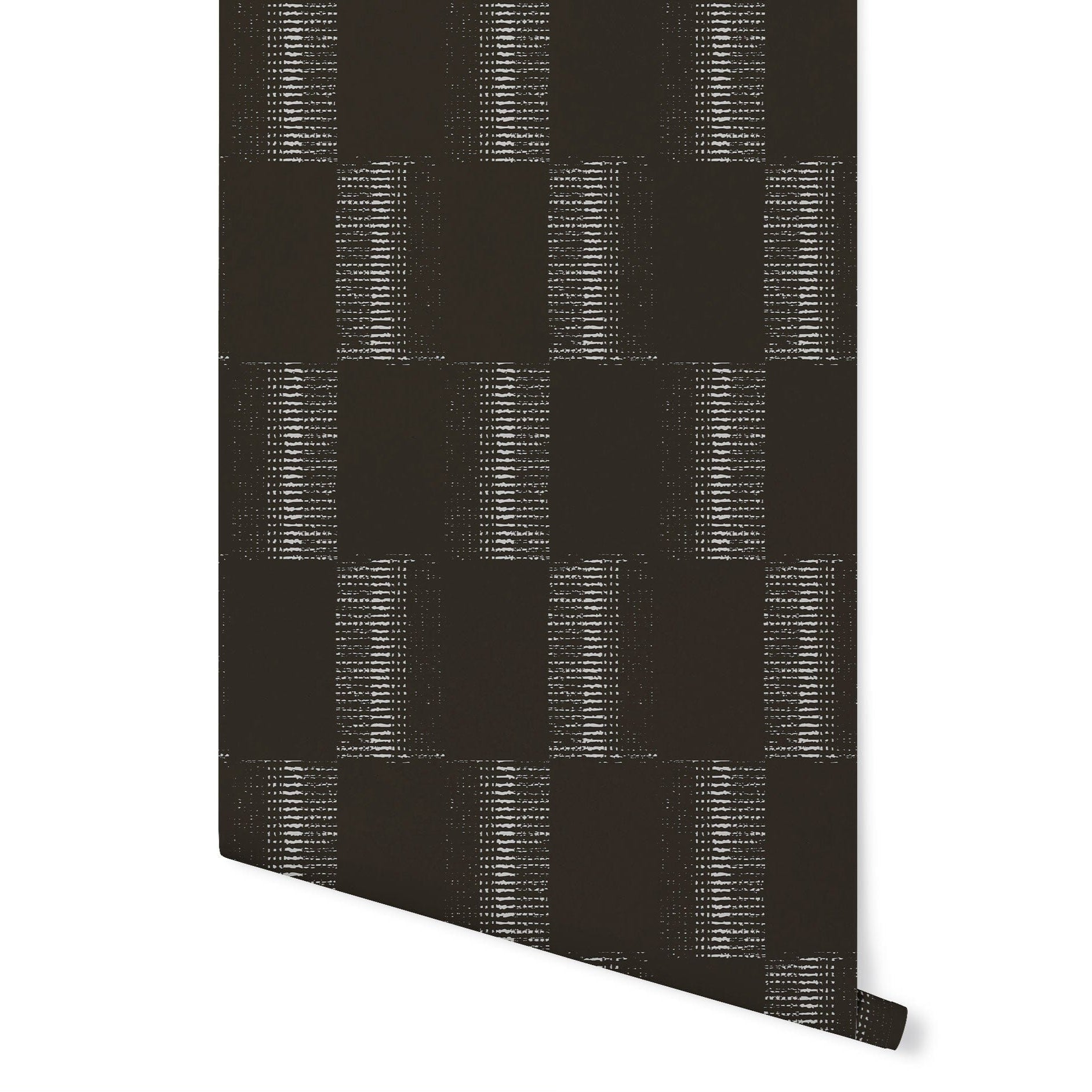 Alt Geo Wallpaper Wallpaper Kristen Forgione Peel & Stick 46" X 4 FEET Jet Black