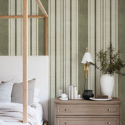 Balanced Stripe Wallpaper Wallpaper Kristen Forgione 