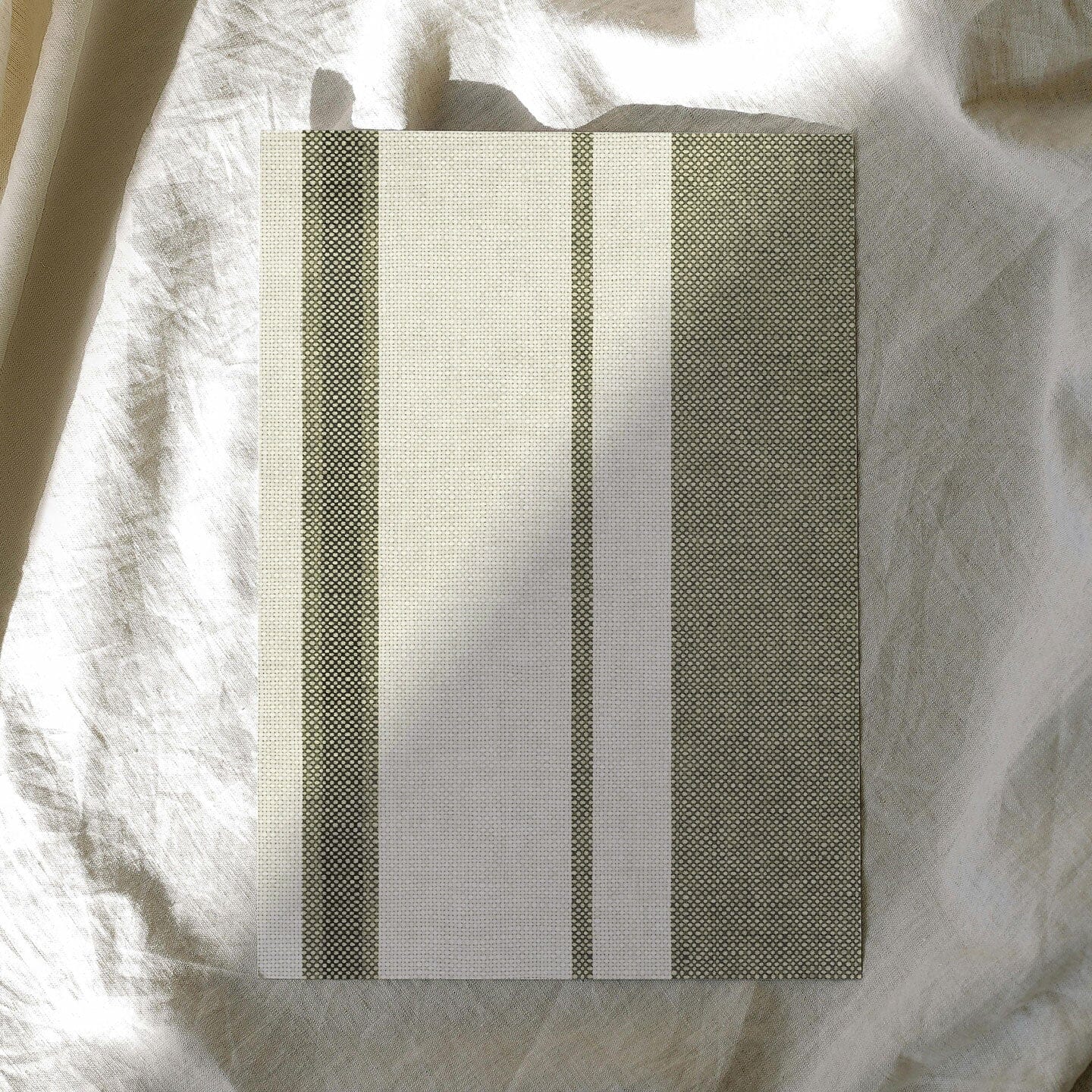 Balanced Stripe Wallpaper Wallpaper Kristen Forgione Peel & Stick Sample Thyme