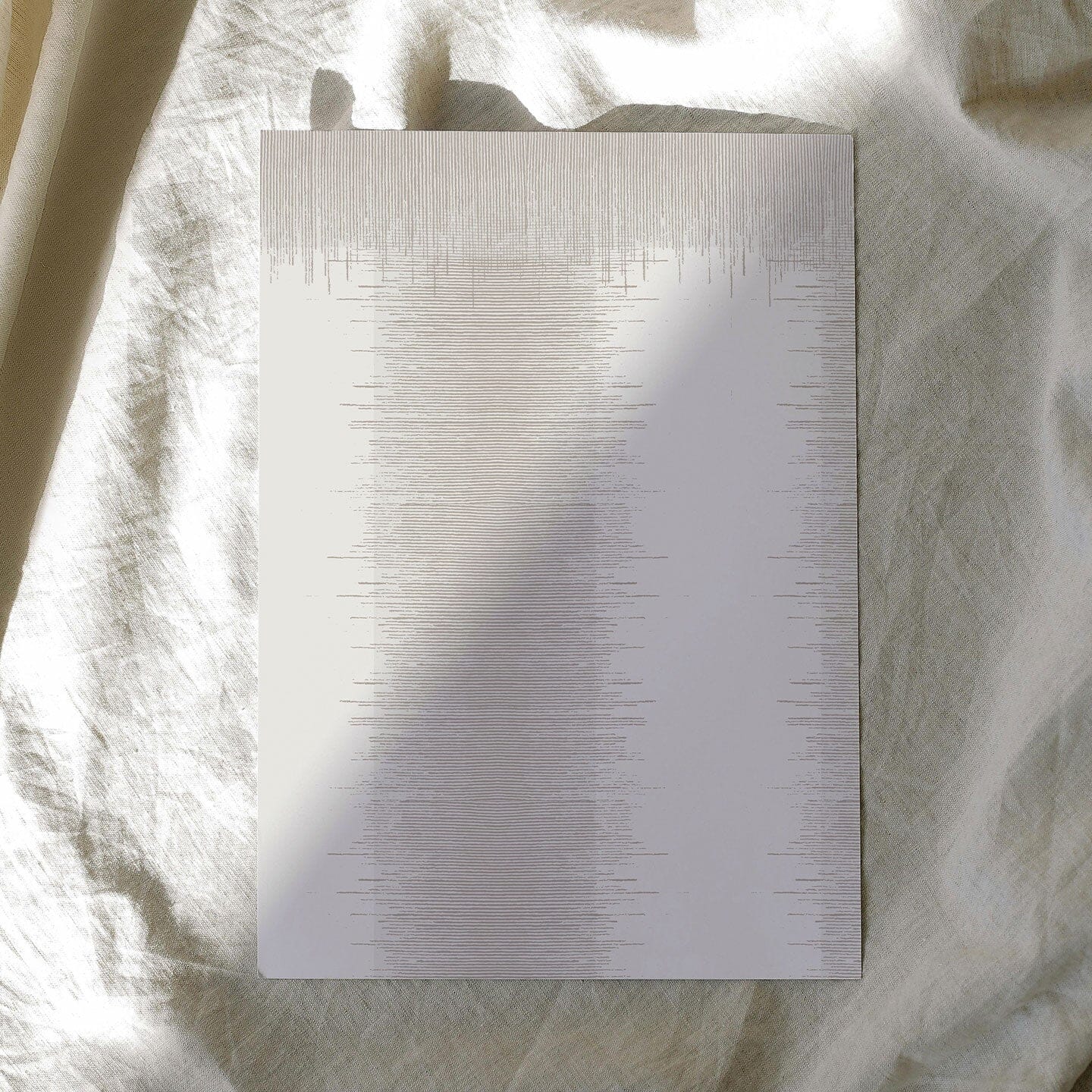 Base Stripe Wallpaper Wallpaper Kristen Forgione Peel & Stick Sample Shearling