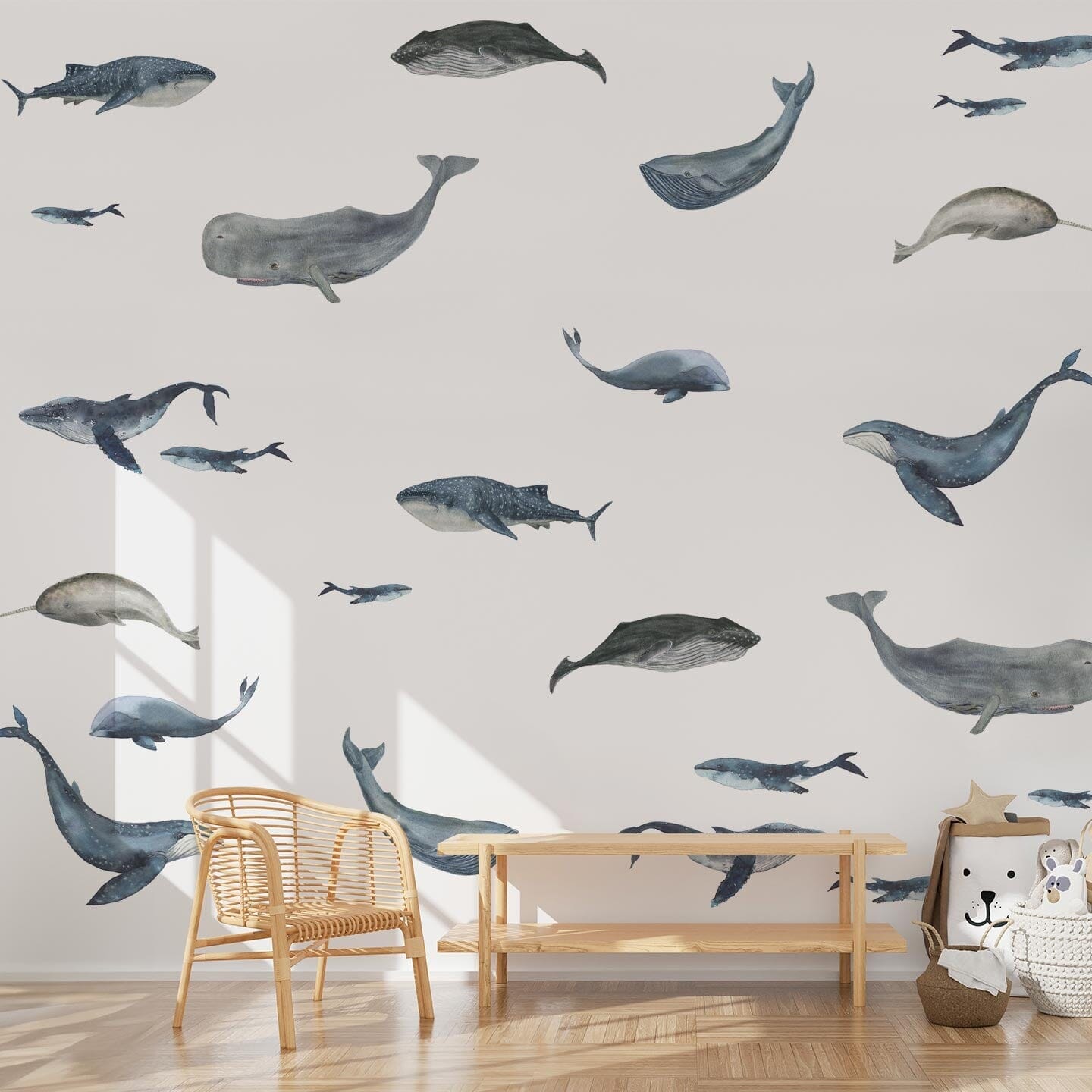 Big Whale Wall Decals Decals Urbanwalls 