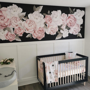 Blushing Peonies Wall Decals Decals Urbanwalls 