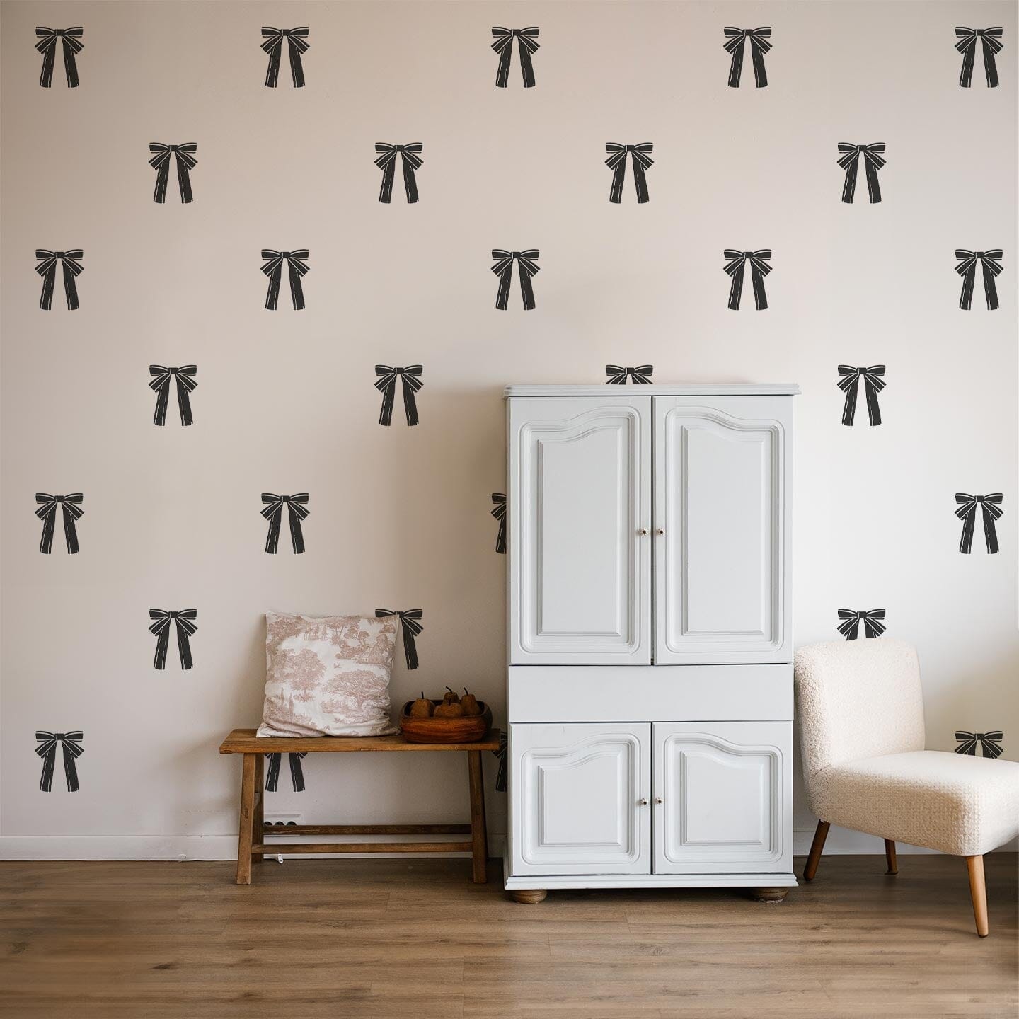 Bow Wall Decals Decals Urbanwalls Standard Wall Full Order Black