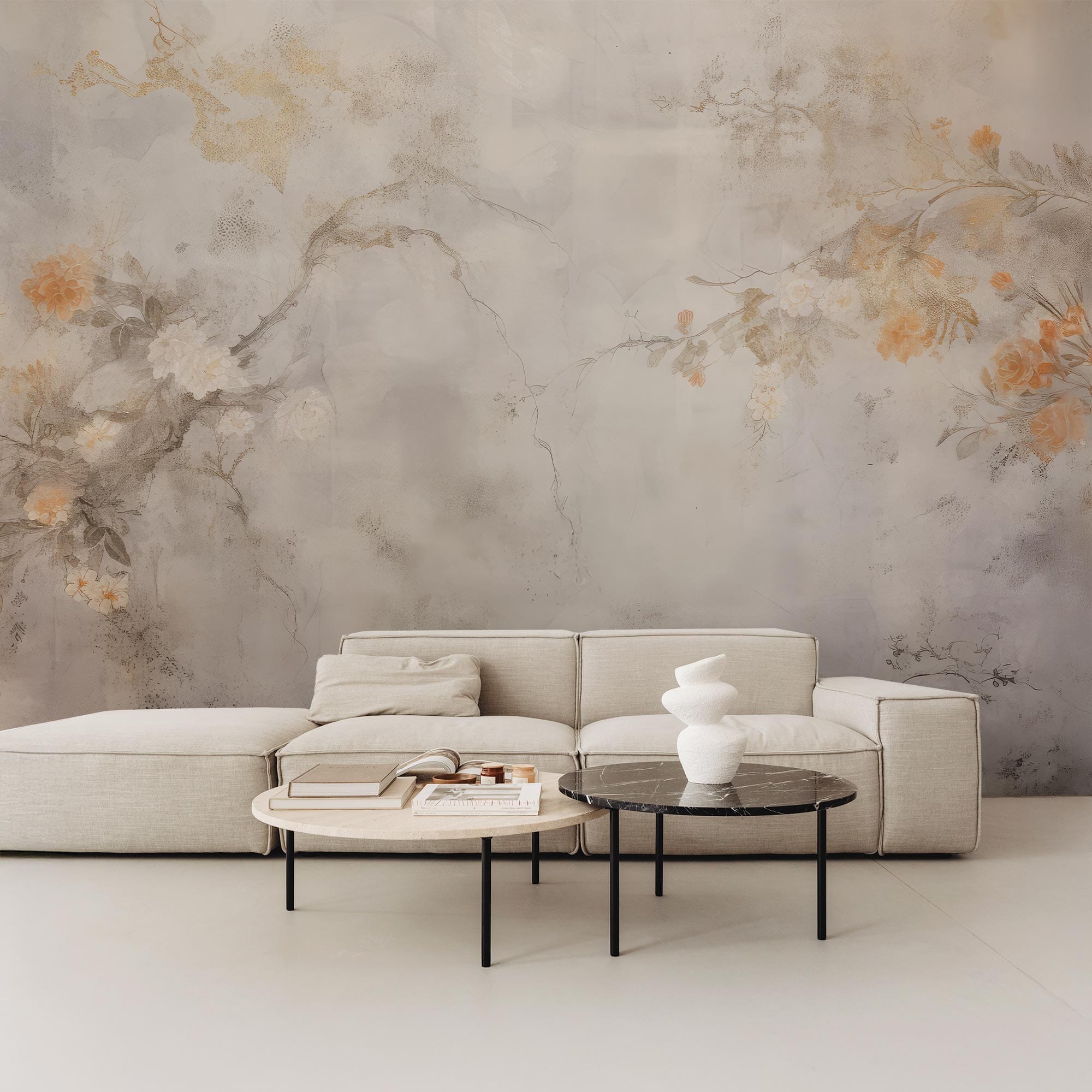 Concrete Garden Wall Mural Murals Urbanwalls 