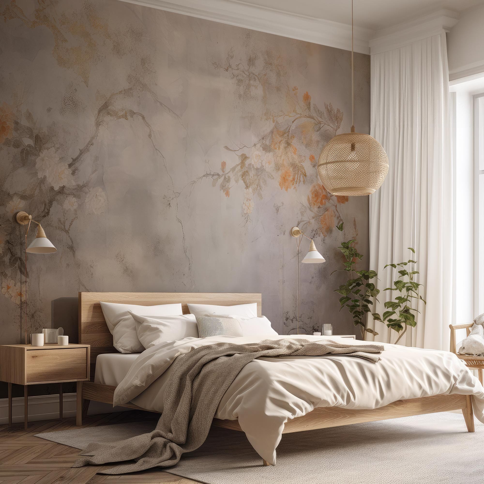 Concrete Garden Wall Mural Murals Urbanwalls 