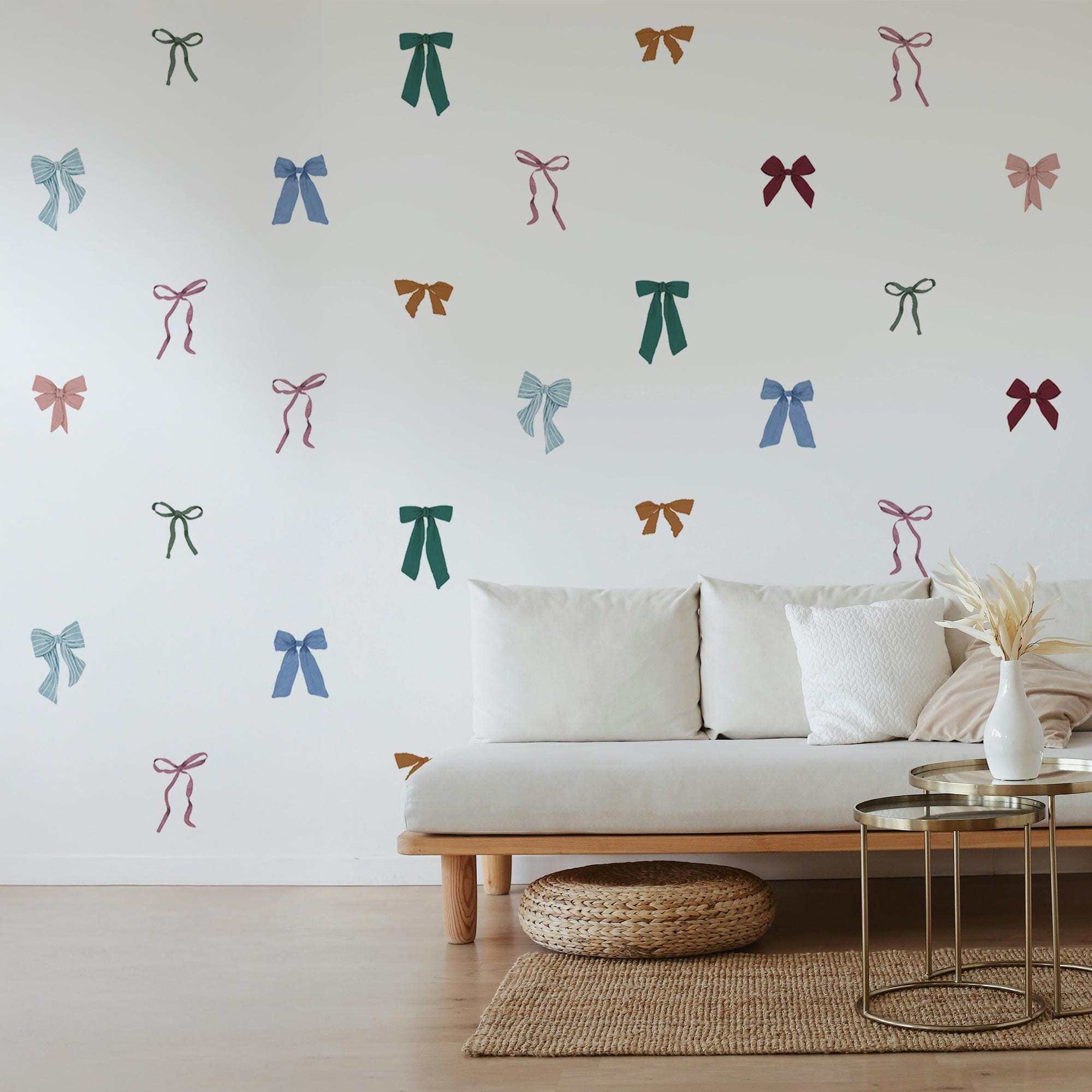 Coquette Bow Wall Decals Decals Urbanwalls Standard Wall Full Order Jewel