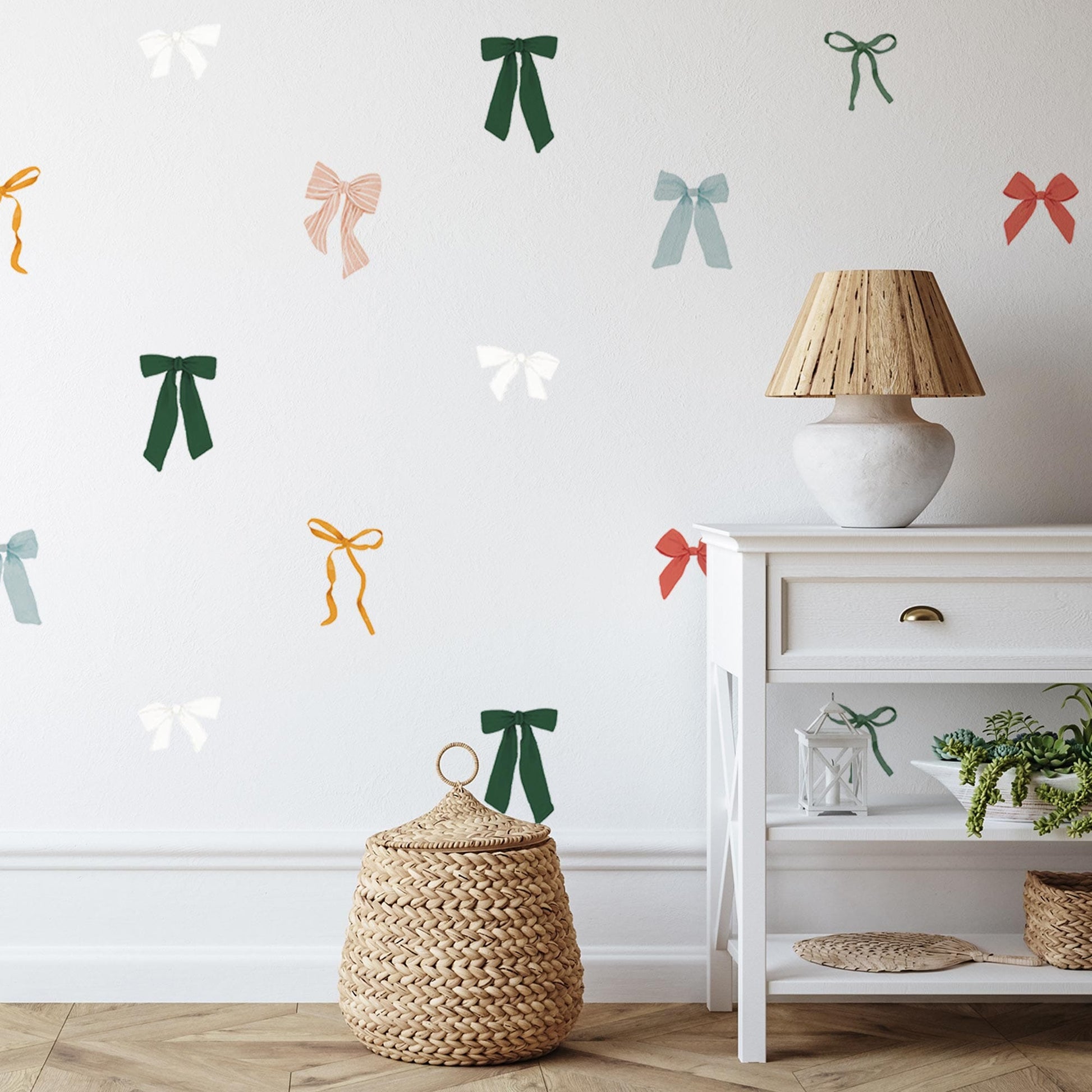 Coquette Bow Wall Decals Decals Urbanwalls Standard Wall Half Order Vintage