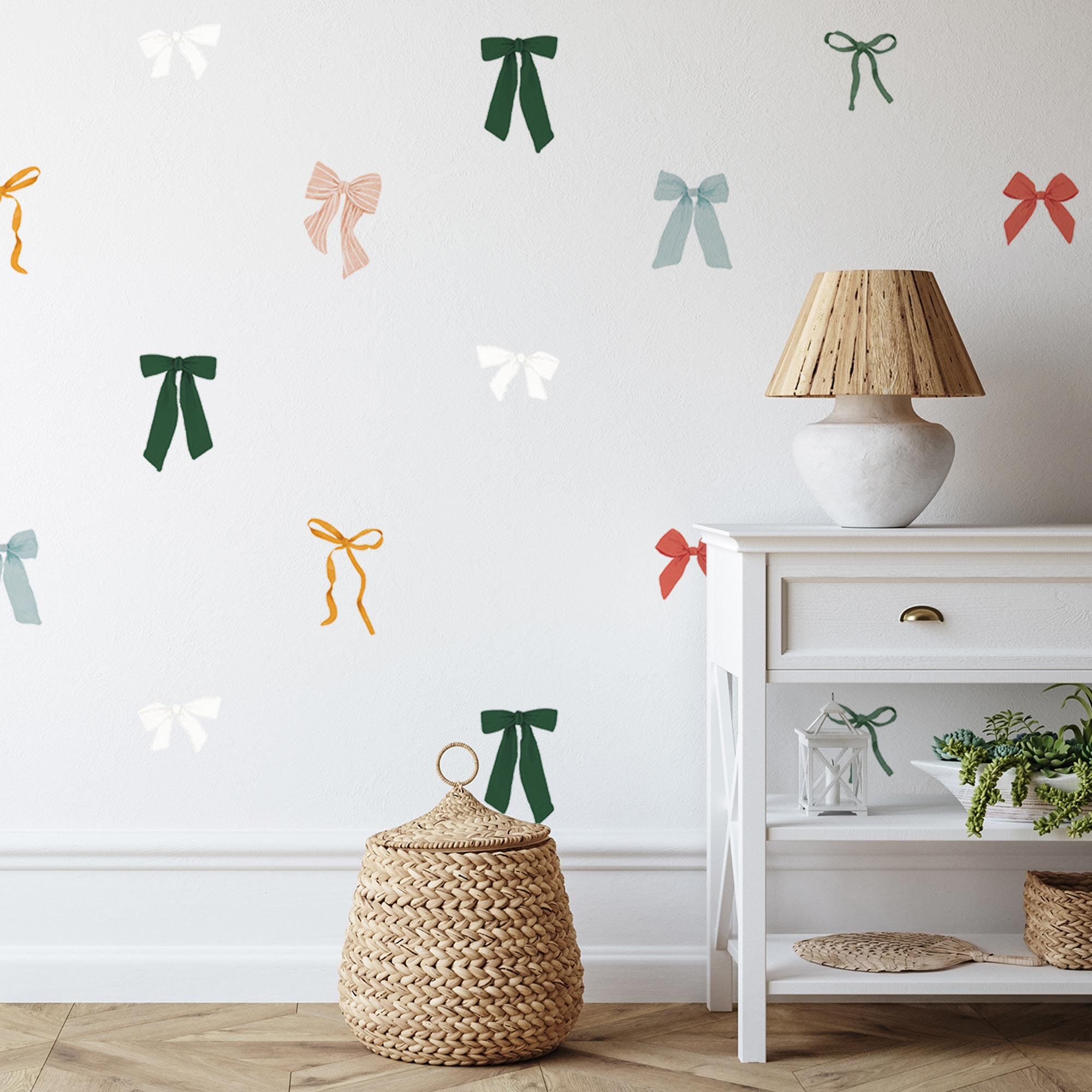 Coquette Bow Wall Decals Decals Urbanwalls Standard Wall Half Order Vintage