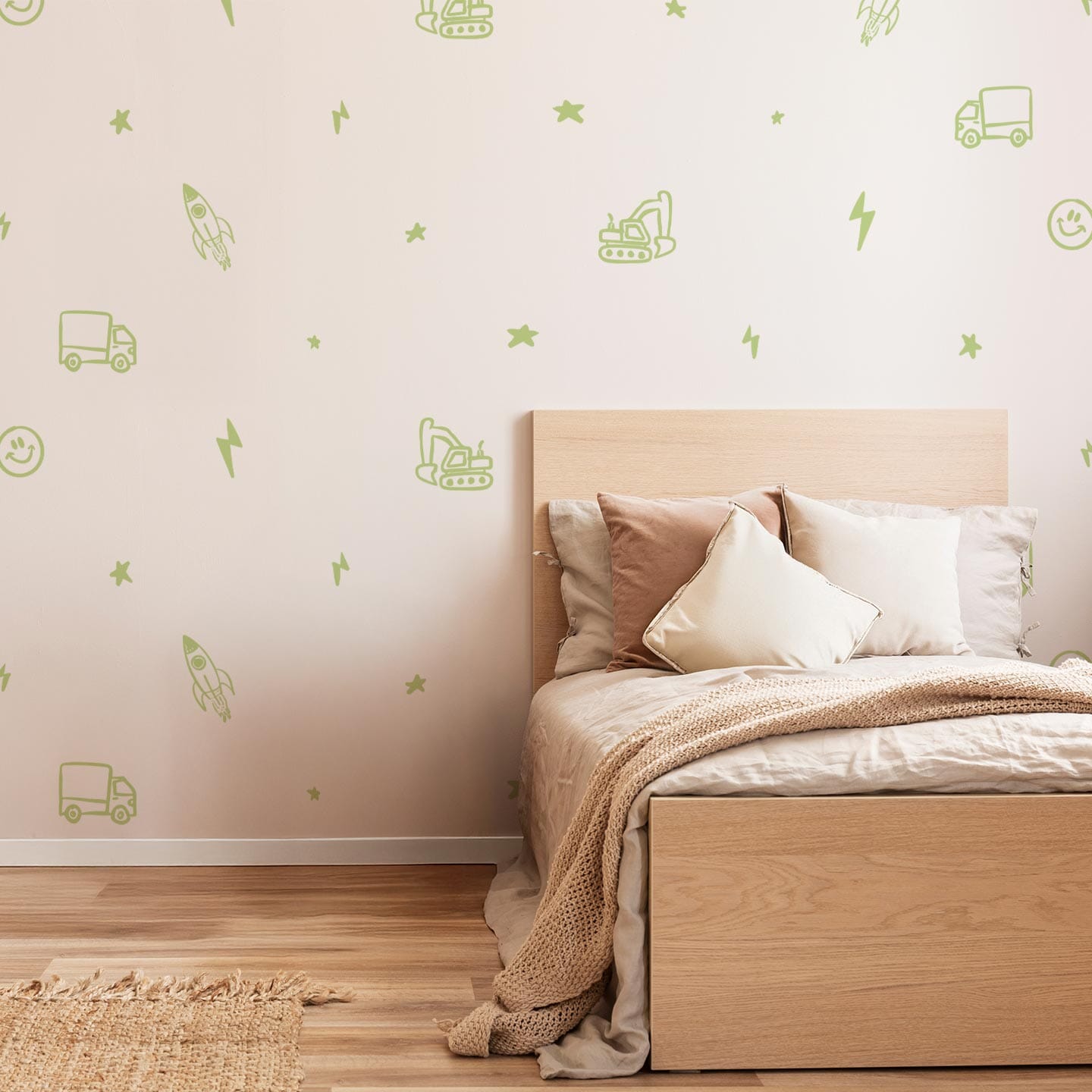 Cosmic Adventure Wall Decals Decals Ginger Hamilton Key Lime 