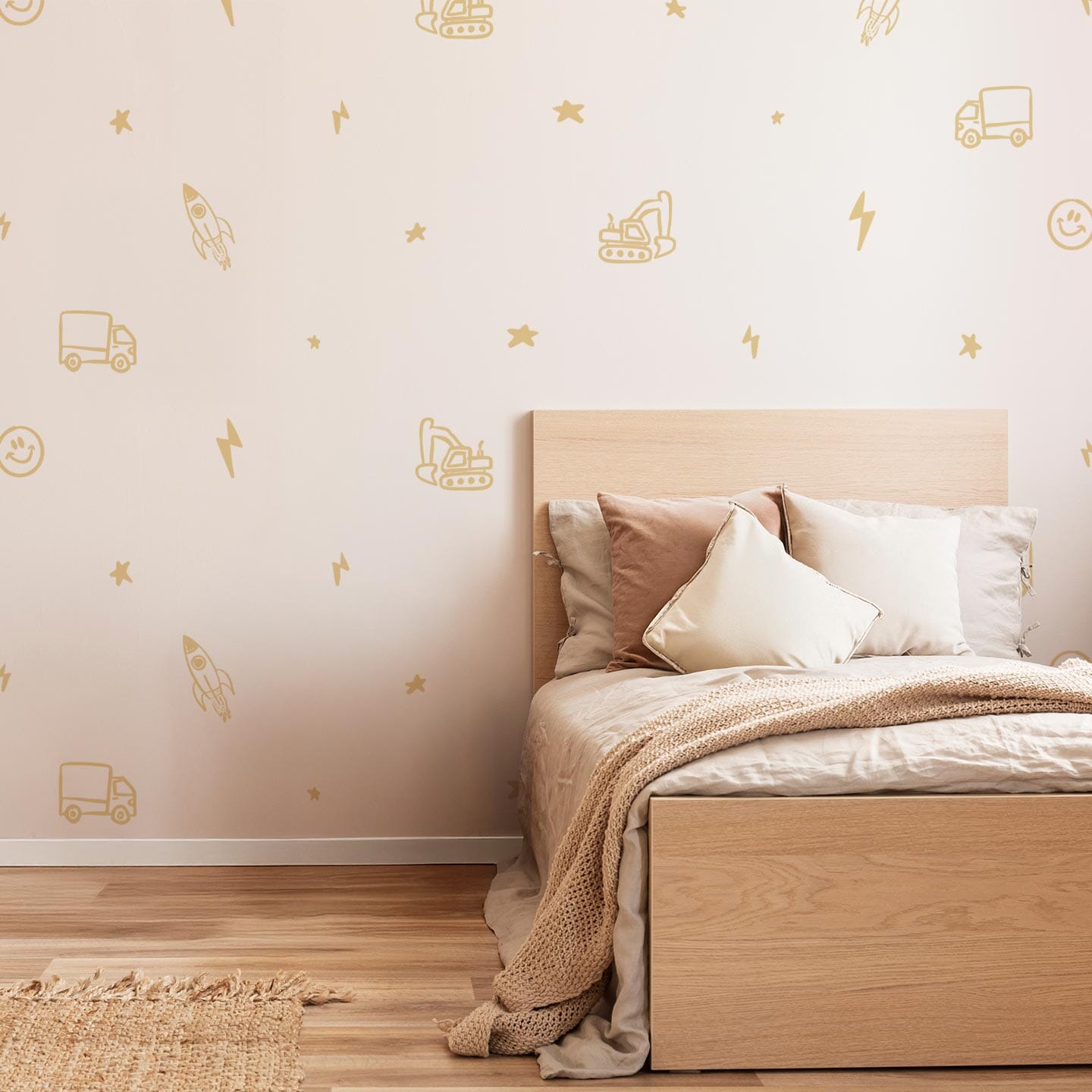 Cosmic Adventure Wall Decals Decals Ginger Hamilton Maize 