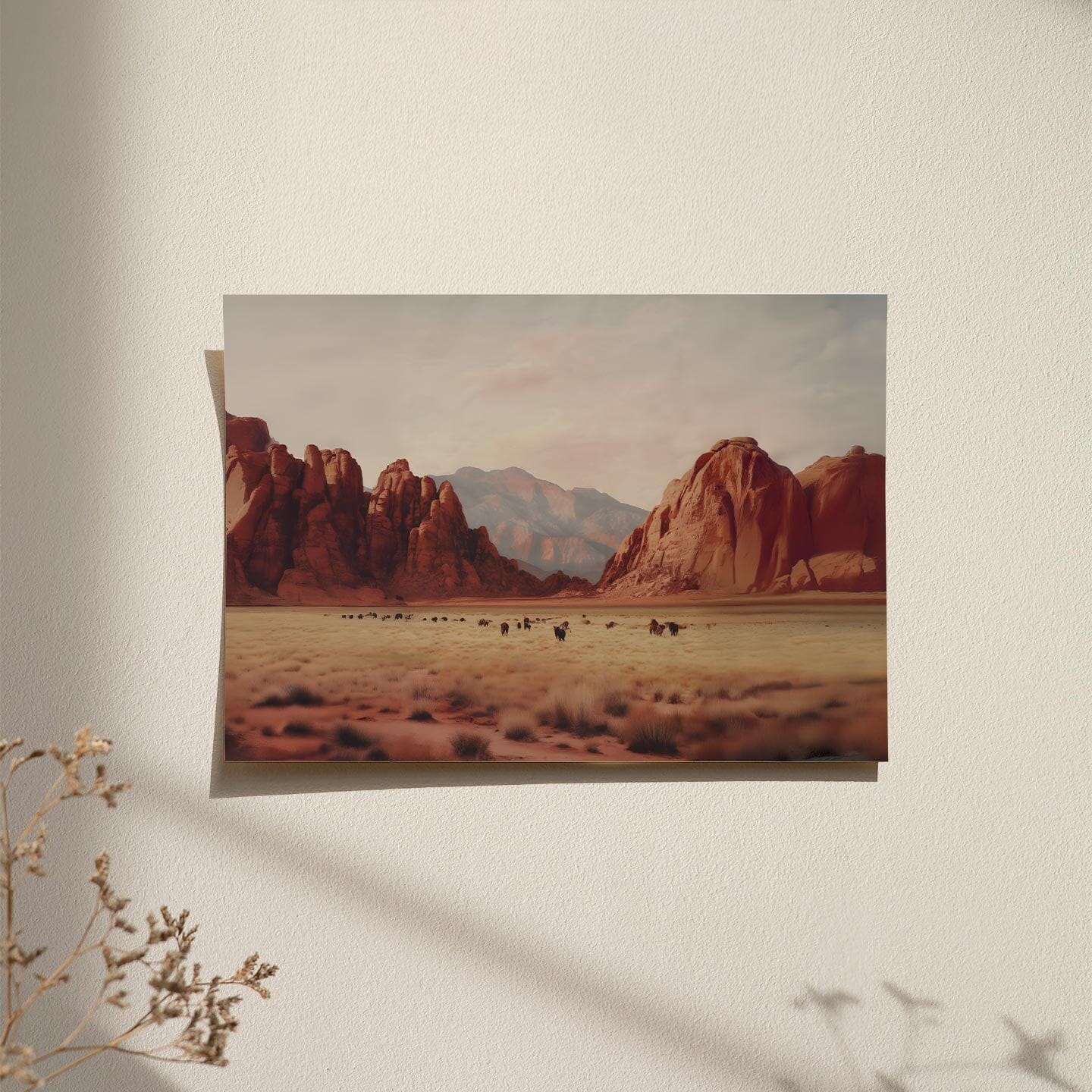 Desert Landscape Wall Mural Murals Urbanwalls 
