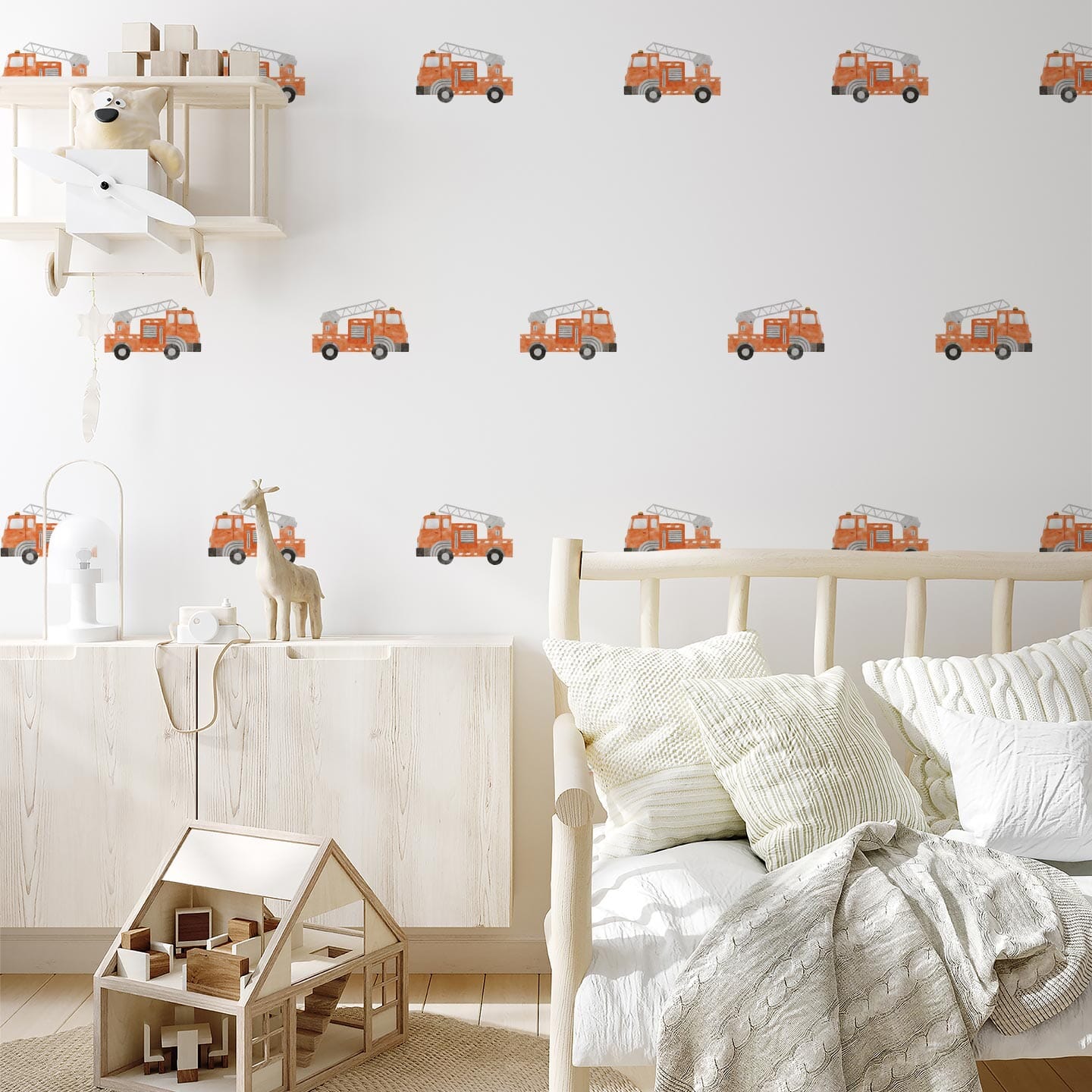 Fire Truck Wall Decals Decals Urbanwalls 