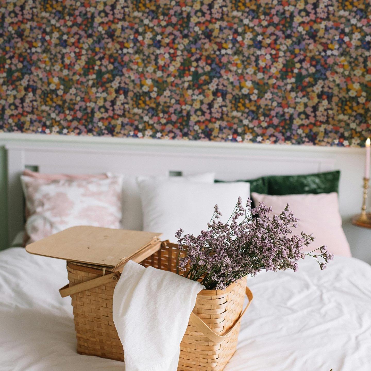 Floral Harmony Wallpaper Wallpaper Urbanwalls 