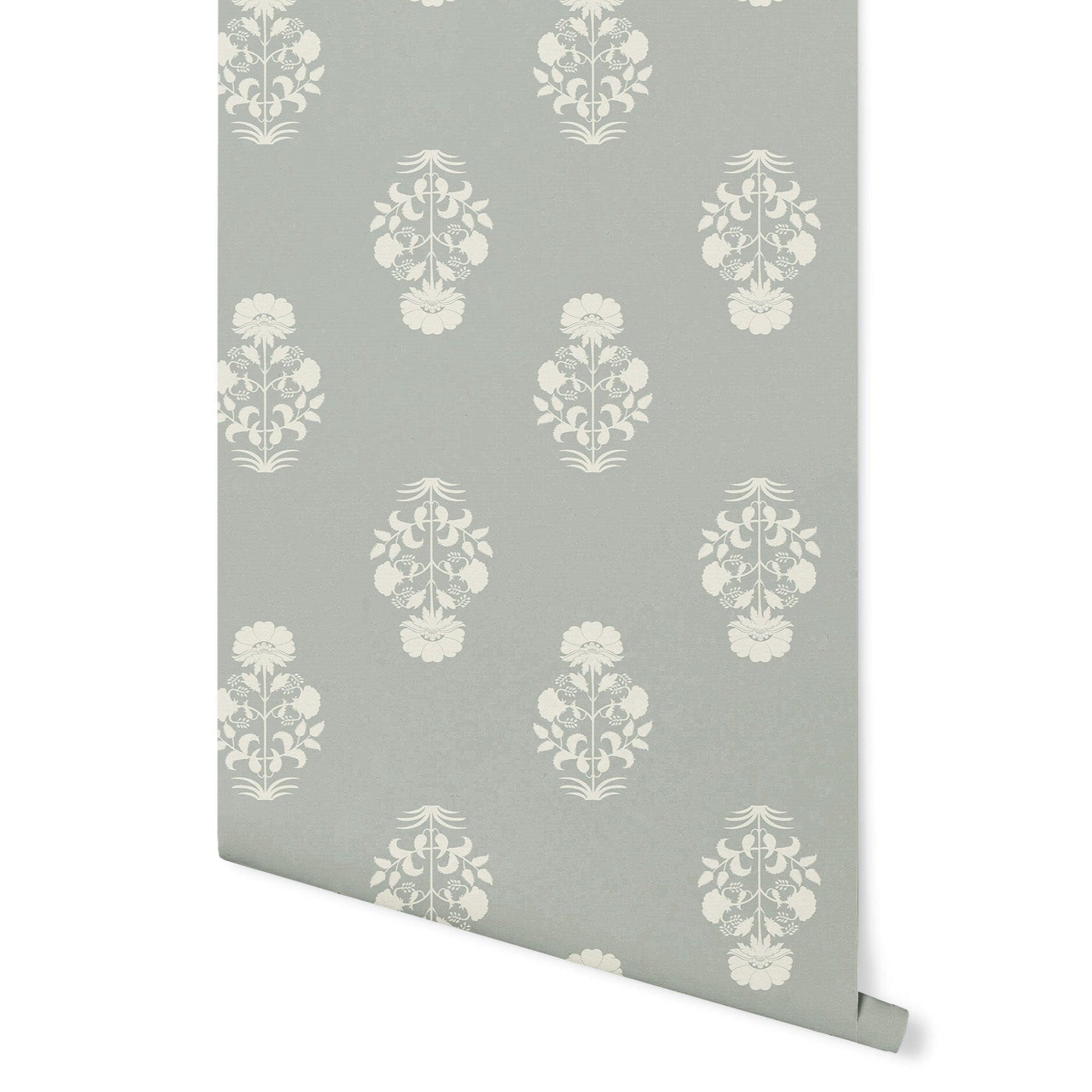 Forest Bouquet Wallpaper Wallpaper Mia Parres Standard Wall Moss DOUBLE ROLL : 46" X 4 FEET