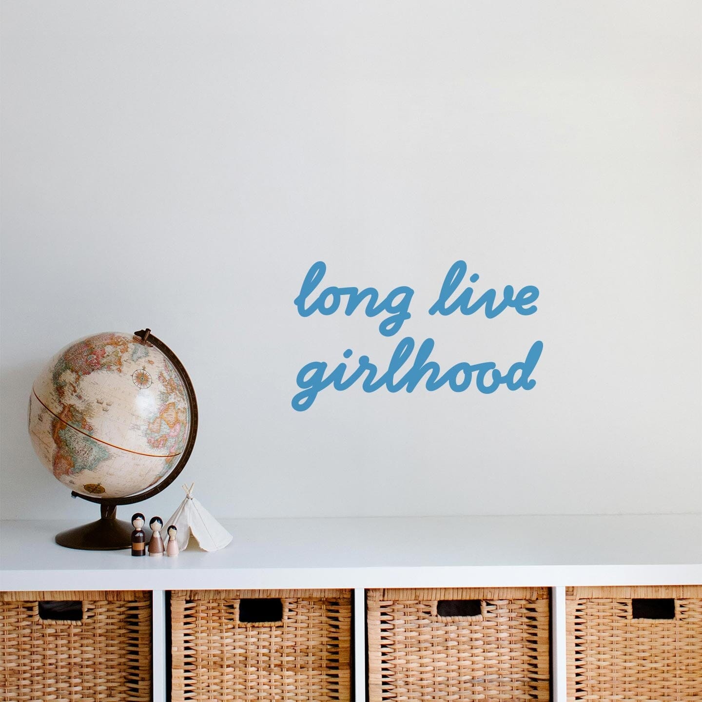 Girlhood Calligraphy Wall Decal Decals Urbanwalls 