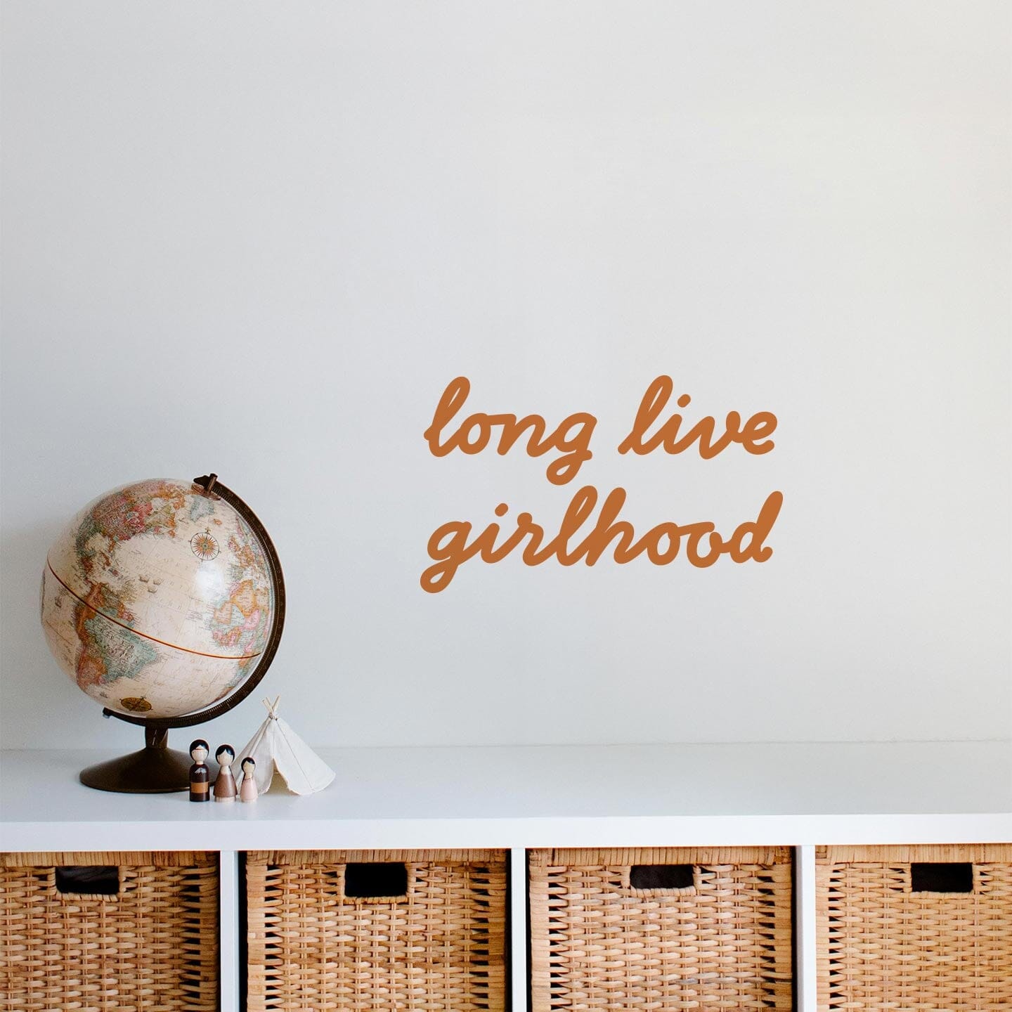 Girlhood Calligraphy Wall Decal Decals Urbanwalls 