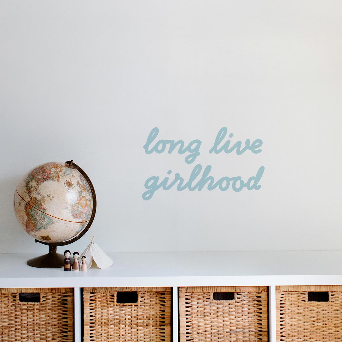 Girlhood Calligraphy Wall Decal Decals Urbanwalls 