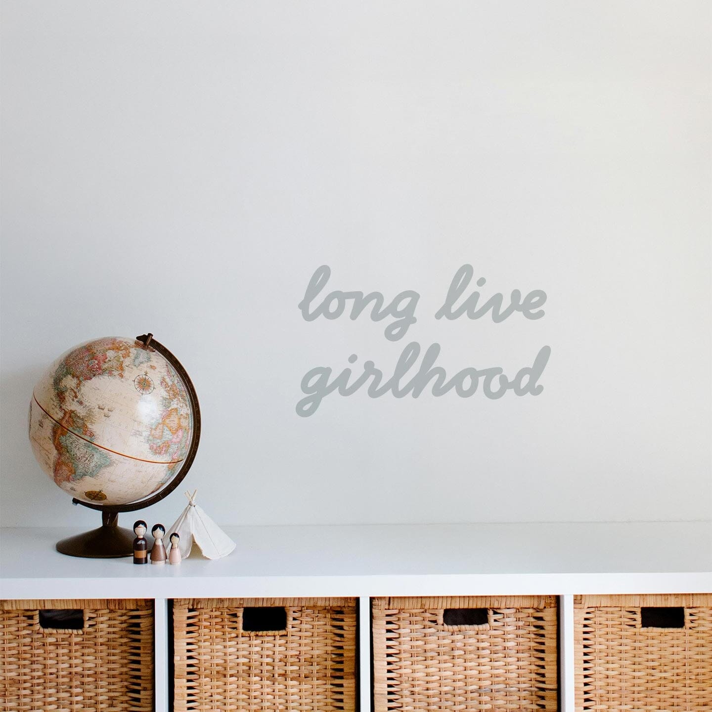 Girlhood Calligraphy Wall Decal Decals Urbanwalls 