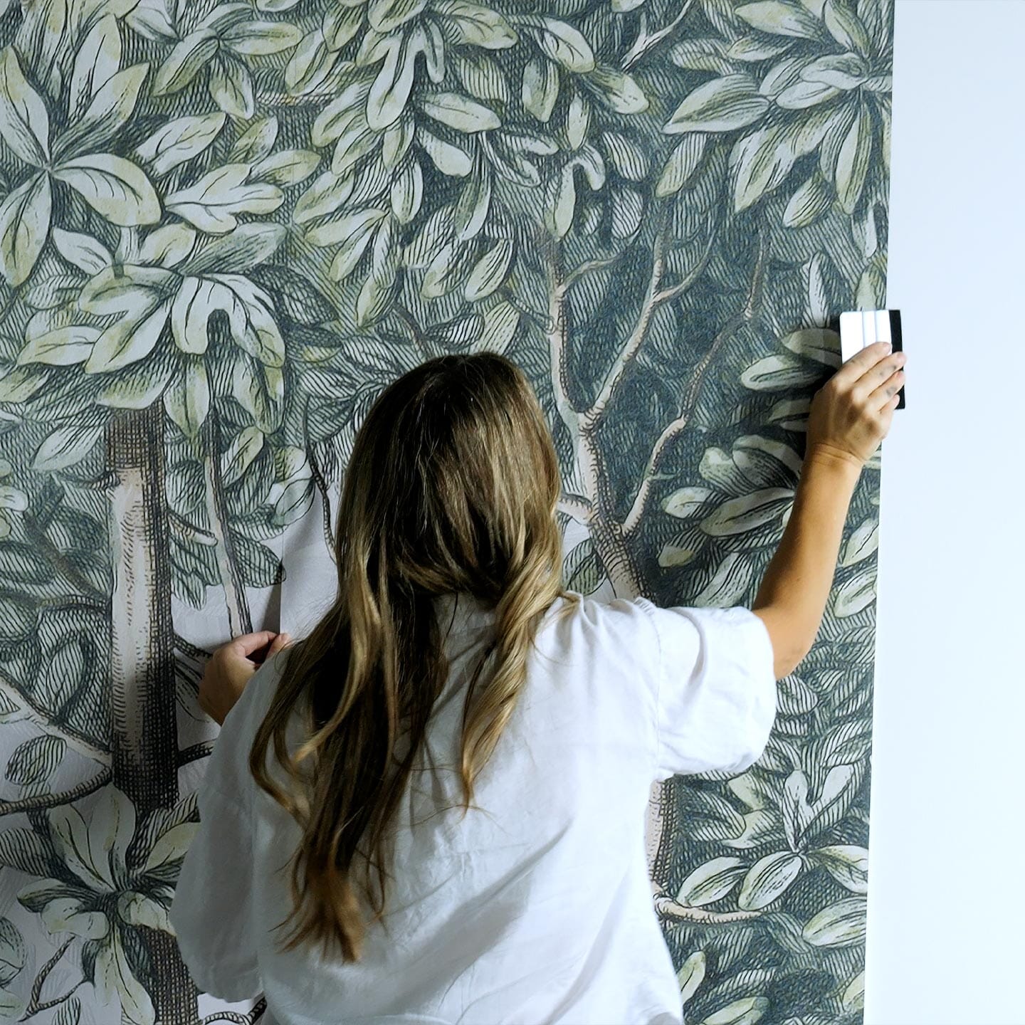 Green Forest Wall Mural Murals Urbanwalls 