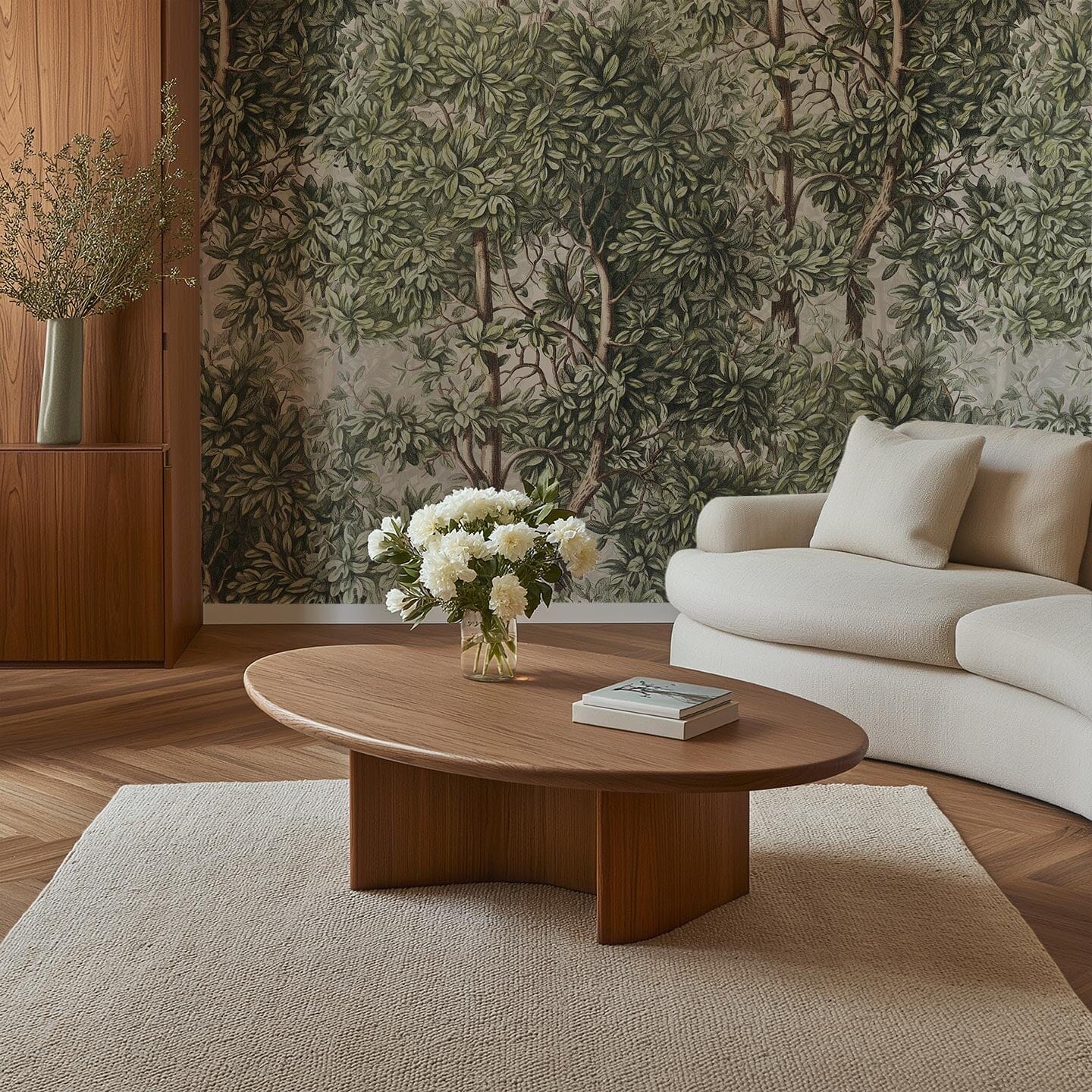 Green Forest Wall Mural Murals Urbanwalls 