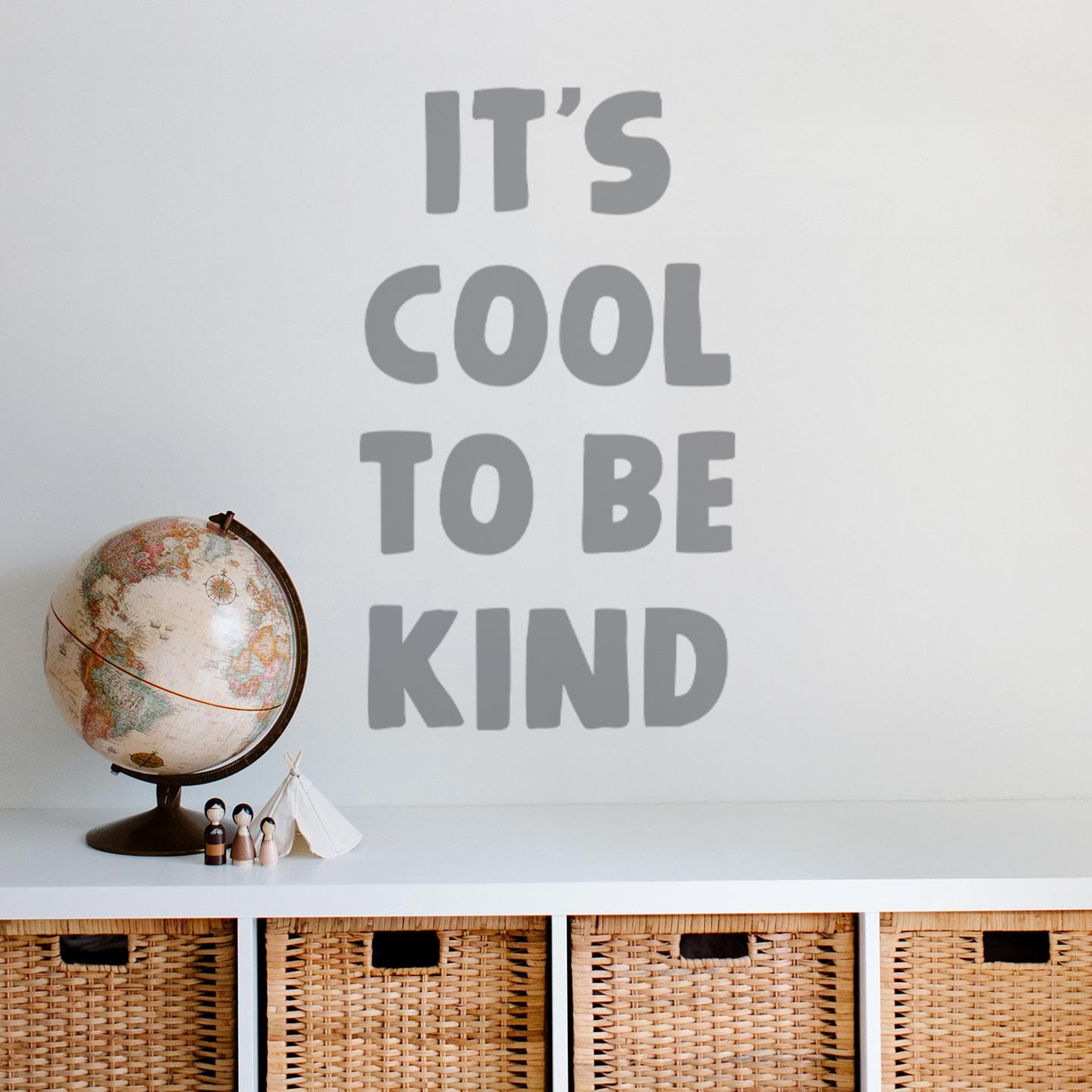 It's Cool To Be Kind Wall Decal Decals Urbanwalls 