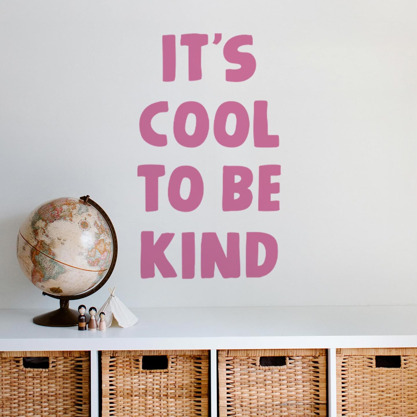It's Cool To Be Kind Wall Decal Decals Urbanwalls 