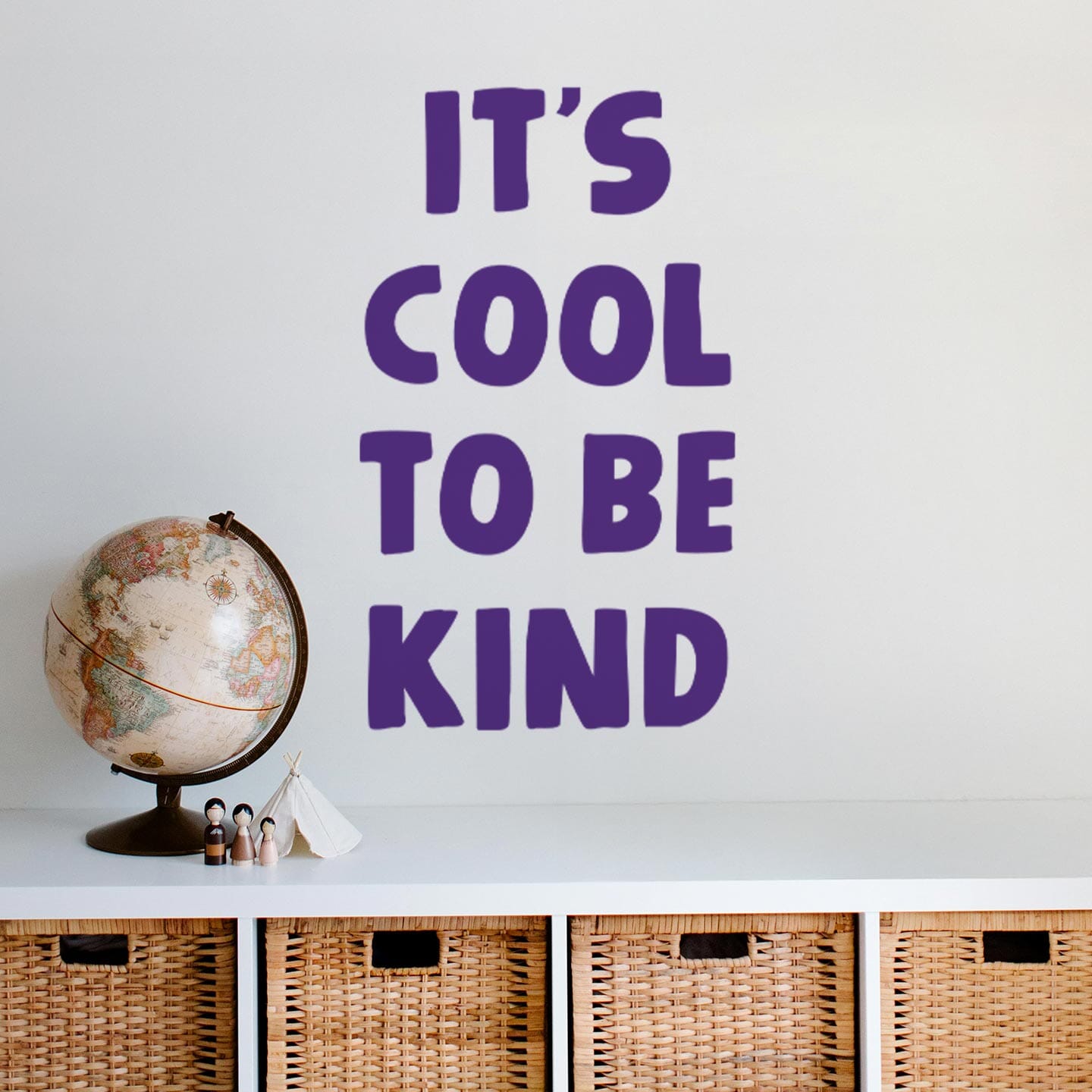 It's Cool To Be Kind Wall Decal Decals Urbanwalls 