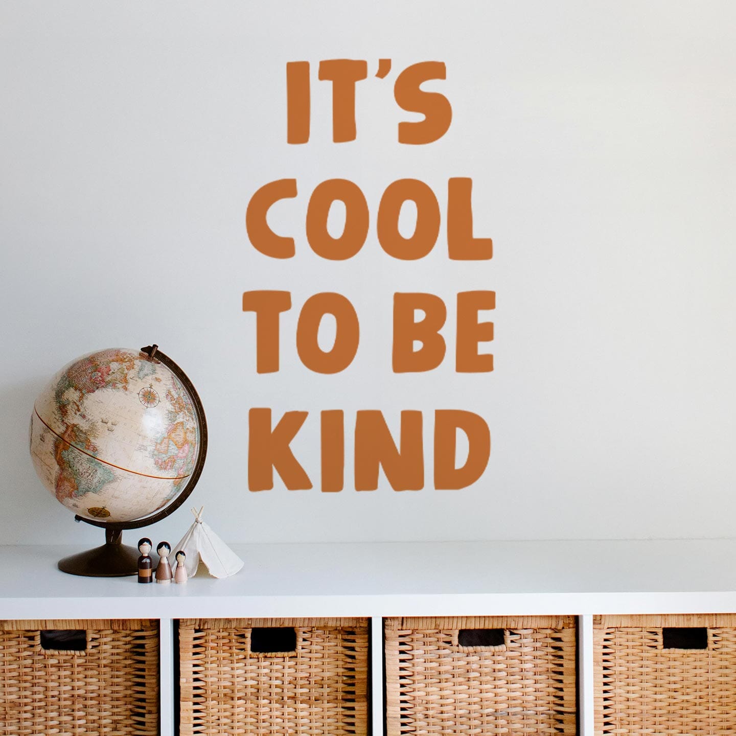 It's Cool To Be Kind Wall Decal Decals Urbanwalls 