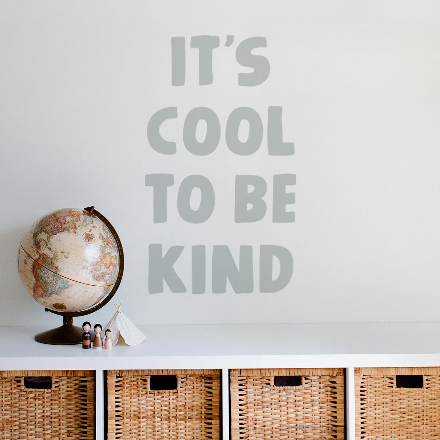 It's Cool To Be Kind Wall Decal Decals Urbanwalls 