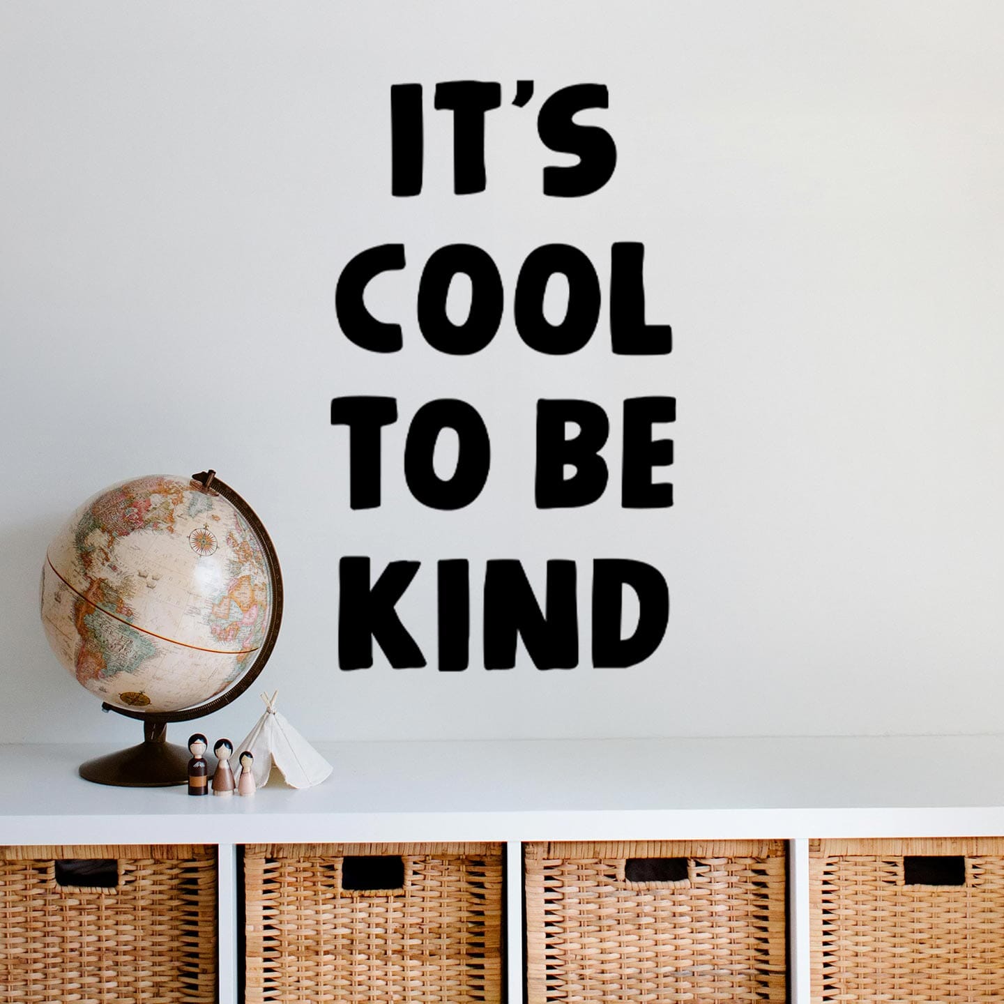 It's Cool To Be Kind Wall Decal Decals Urbanwalls 