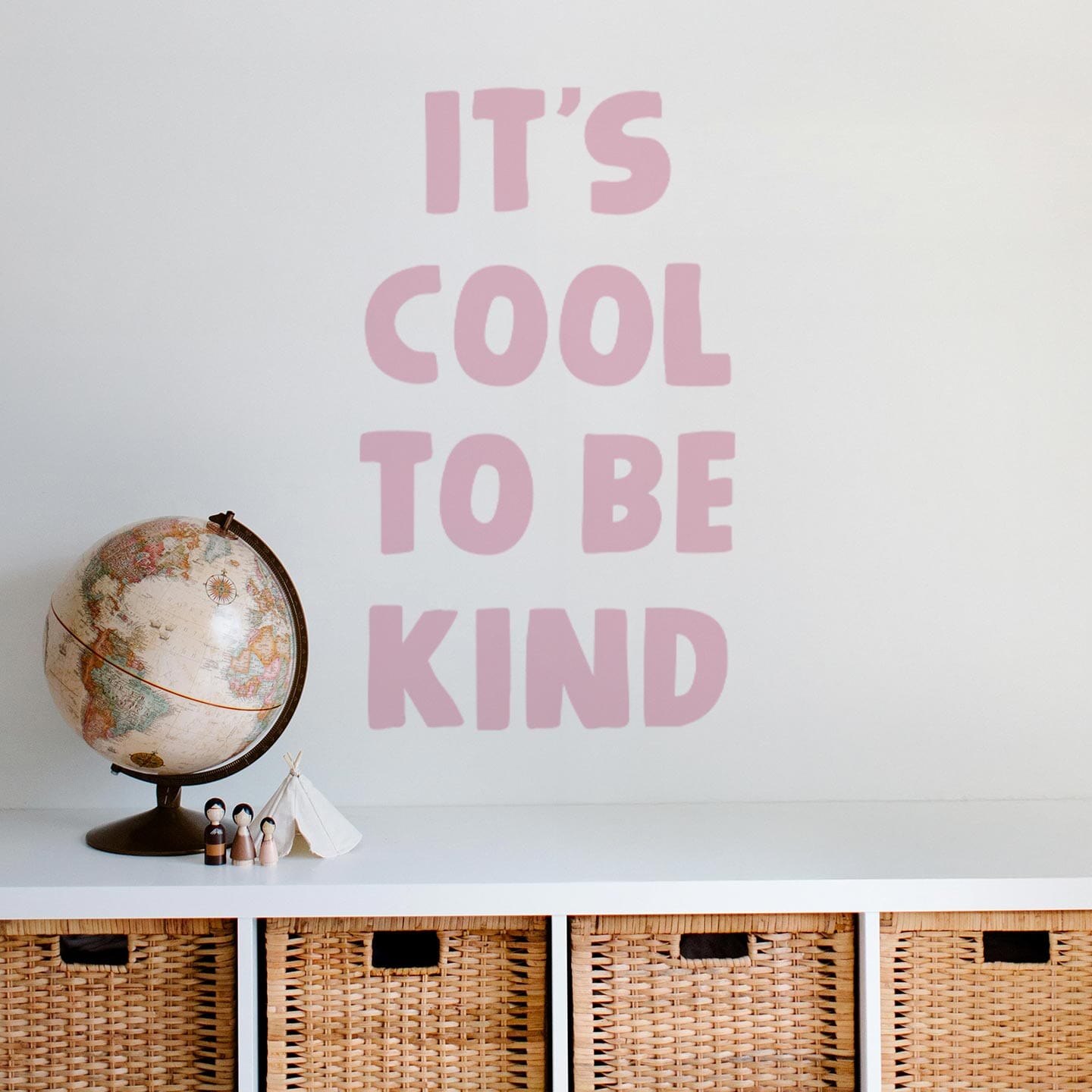 It's Cool To Be Kind Wall Decal Decals Urbanwalls 