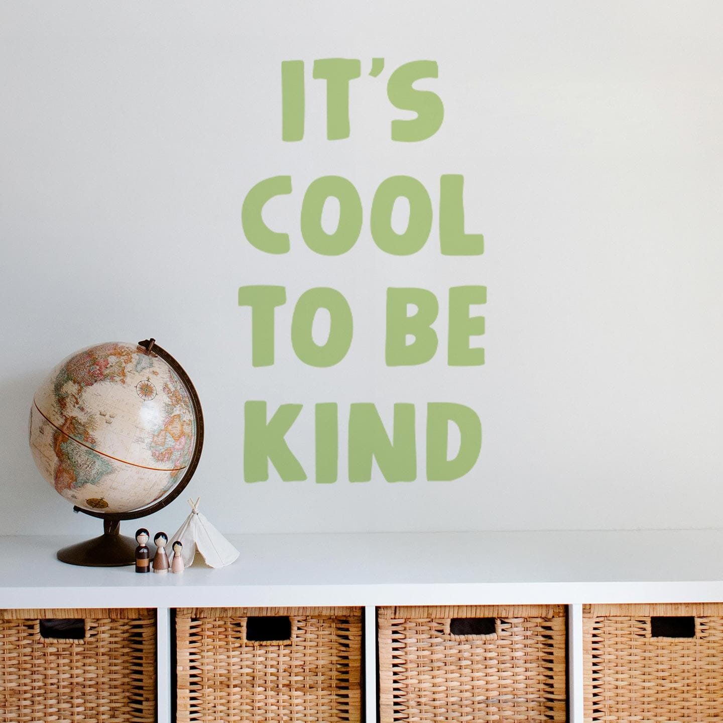 It's Cool To Be Kind Wall Decal Decals Urbanwalls 
