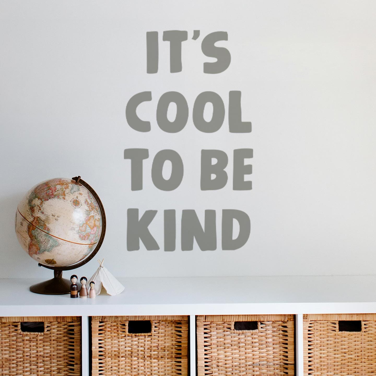 It's Cool To Be Kind Wall Decal Decals Urbanwalls 