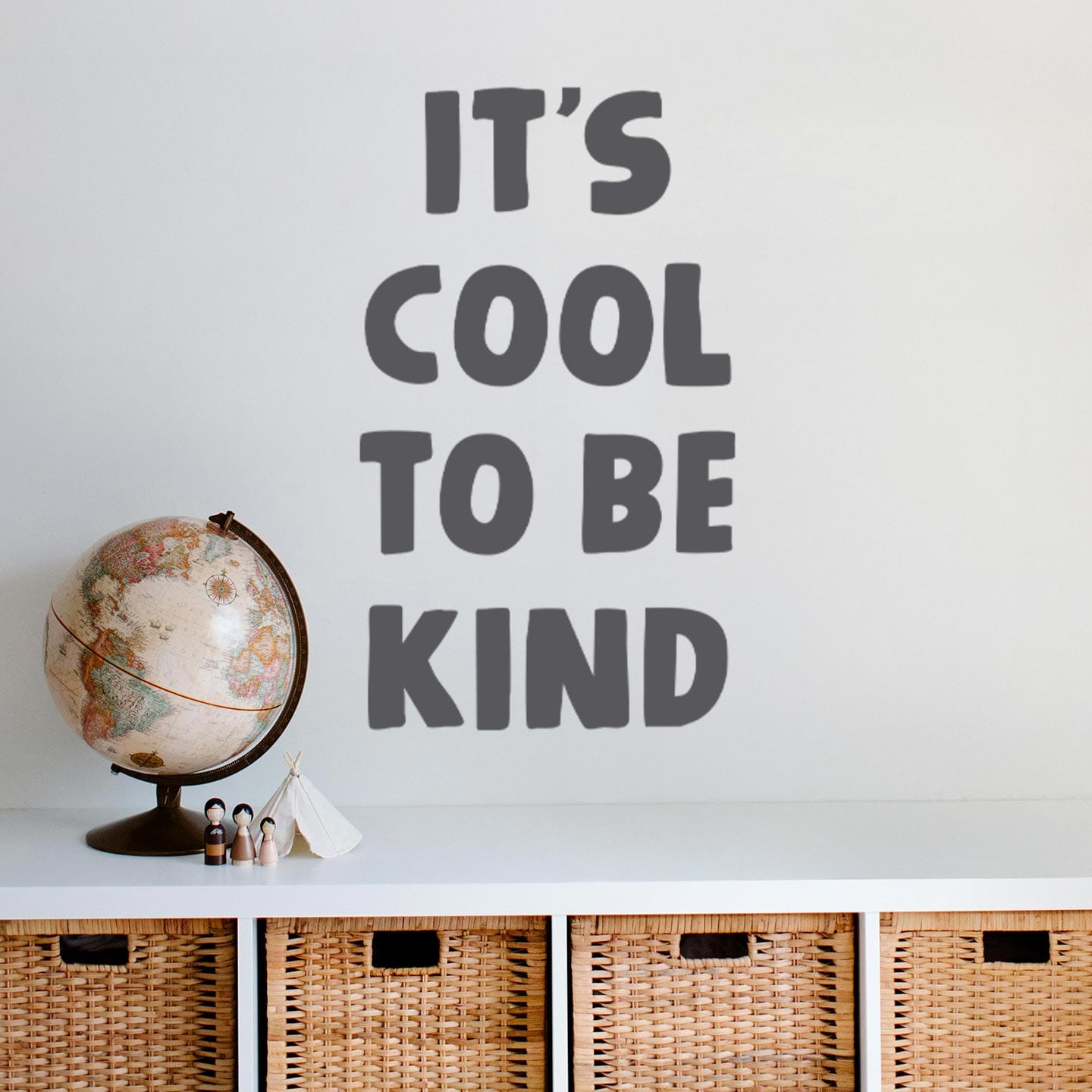 It's Cool To Be Kind Wall Decal Decals Urbanwalls 