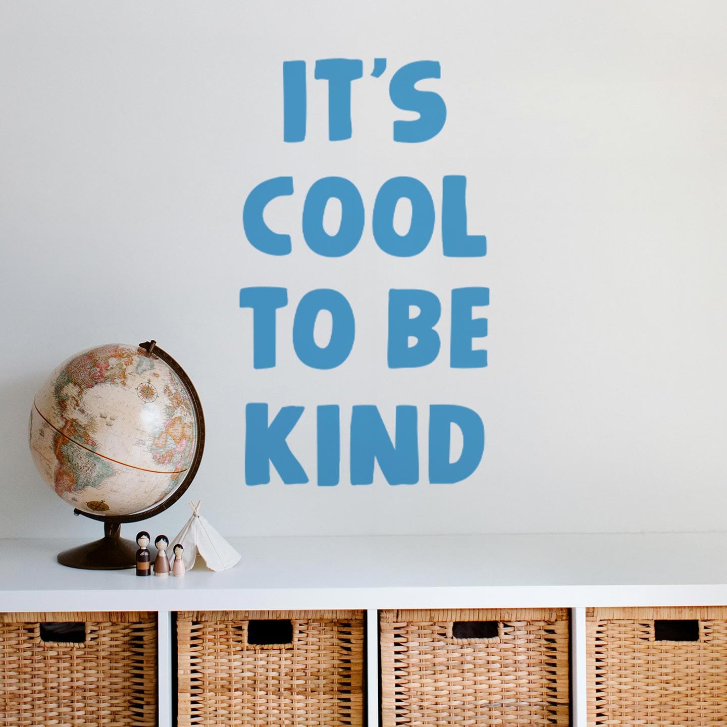 It's Cool To Be Kind Wall Decal Decals Urbanwalls 