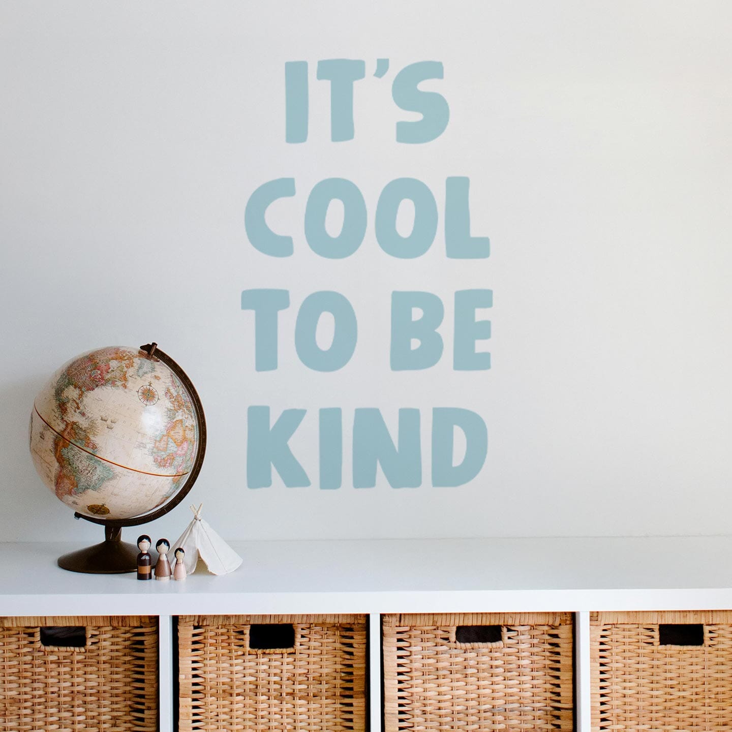 It's Cool To Be Kind Wall Decal Decals Urbanwalls 