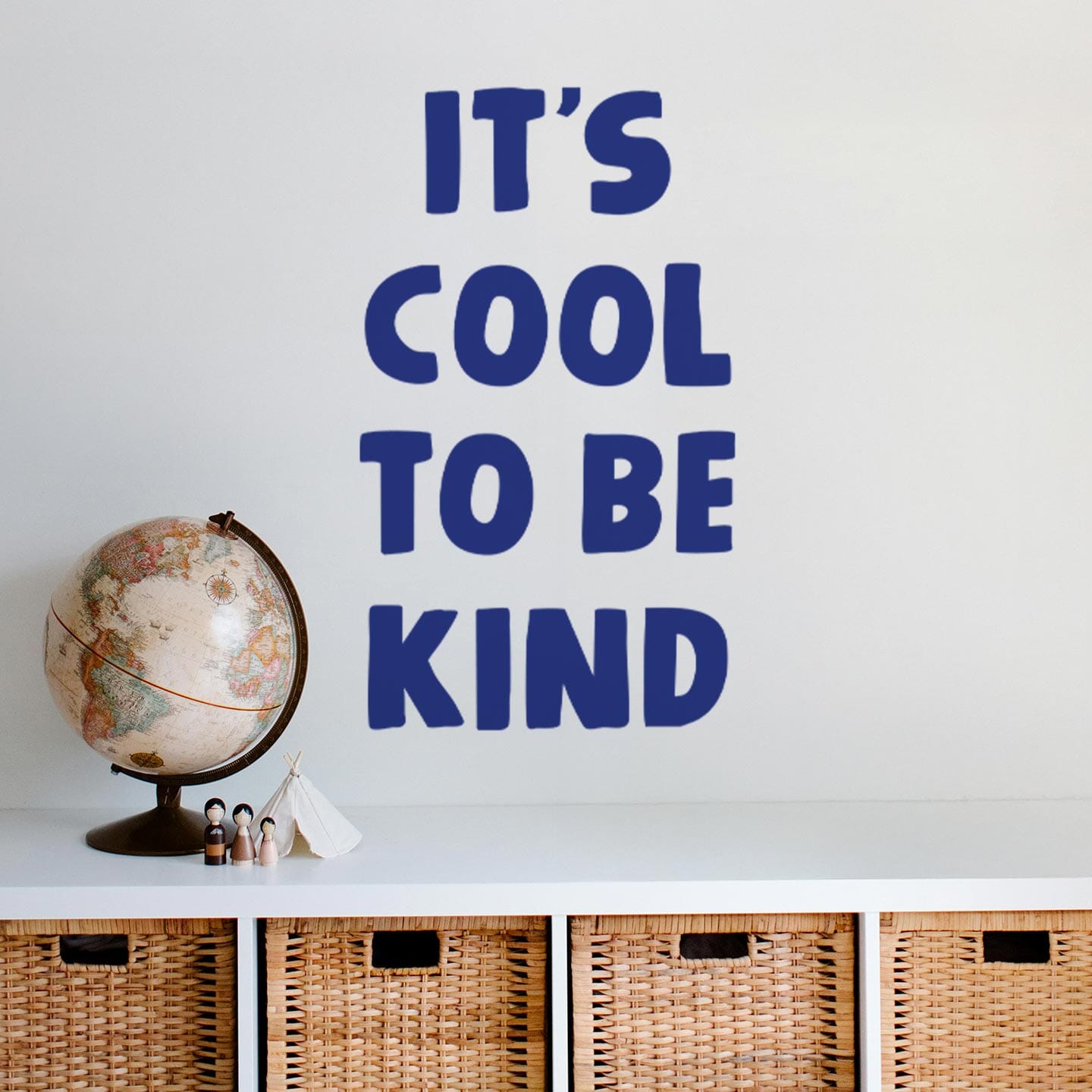 It's Cool To Be Kind Wall Decal Decals Urbanwalls 