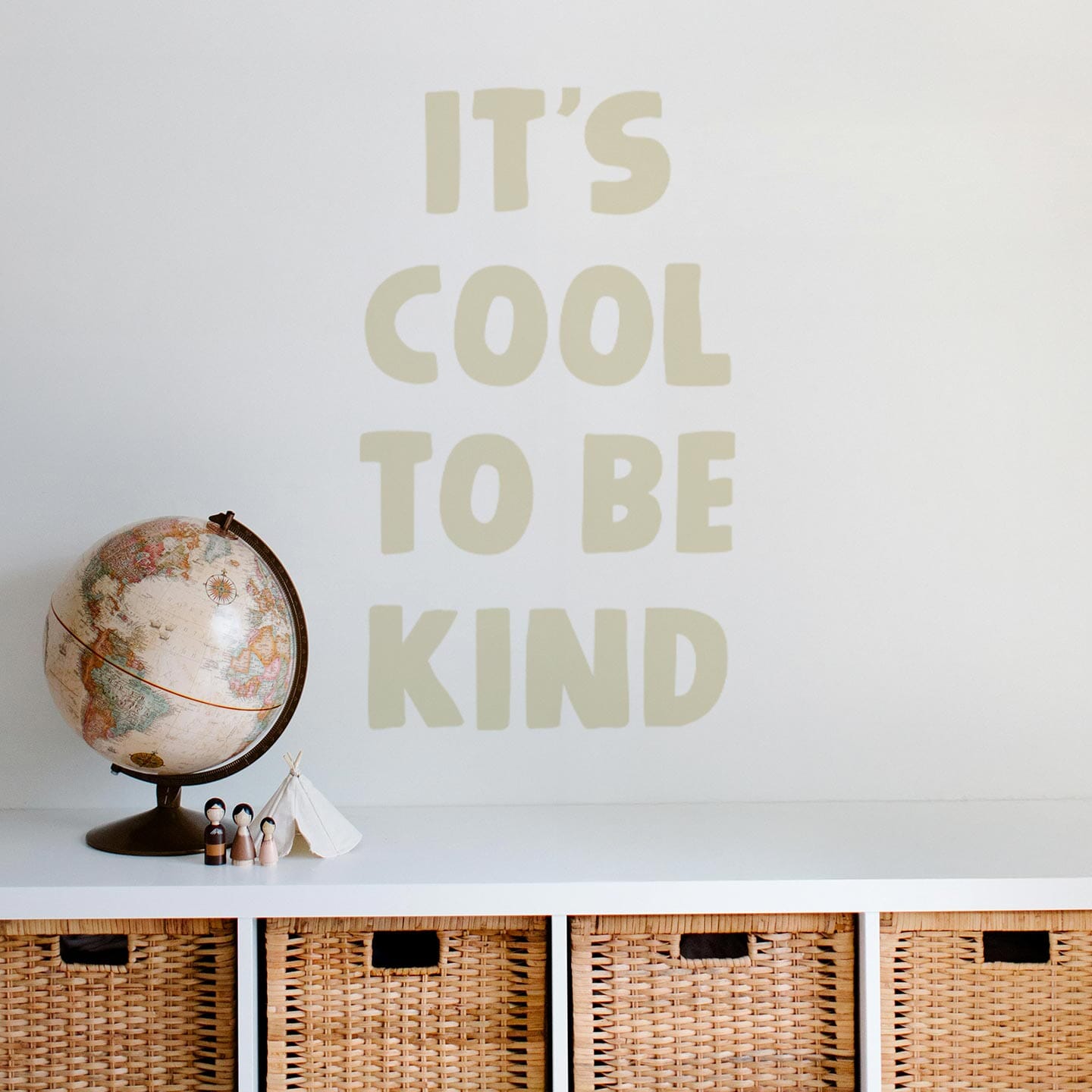 It's Cool To Be Kind Wall Decal Decals Urbanwalls 