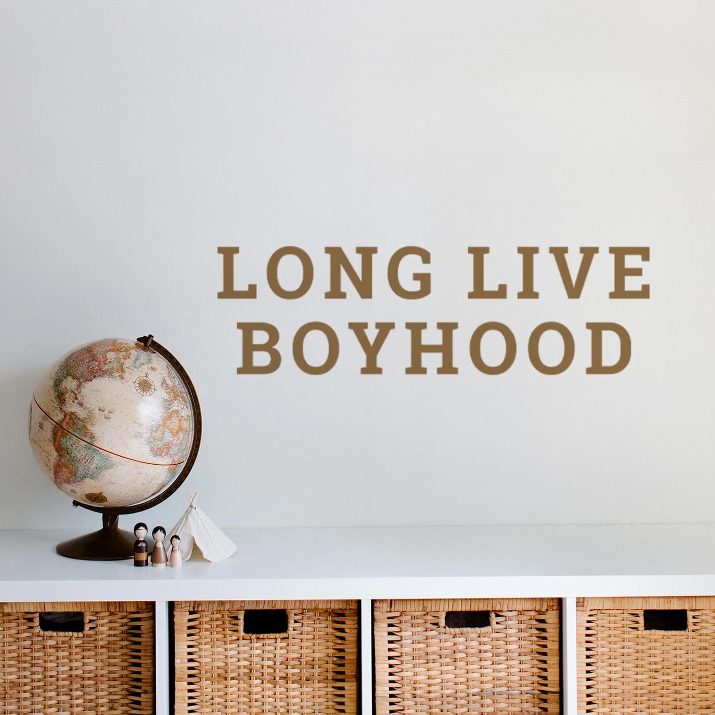 Long Live Boyhood Wall Decal Decals Urbanwalls 
